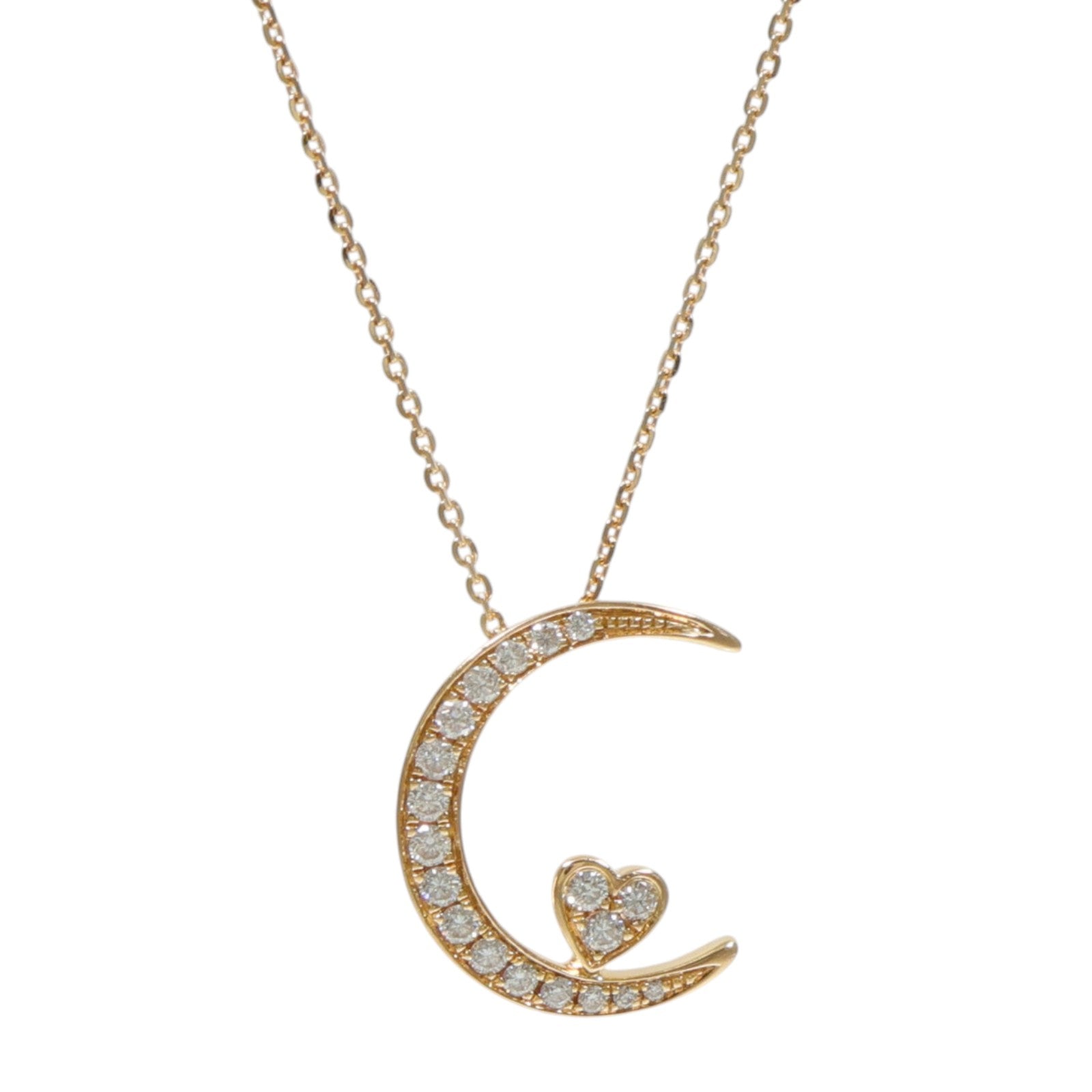JEWELRY 18K玫瑰金Diamond Necklace鑽石項鍊