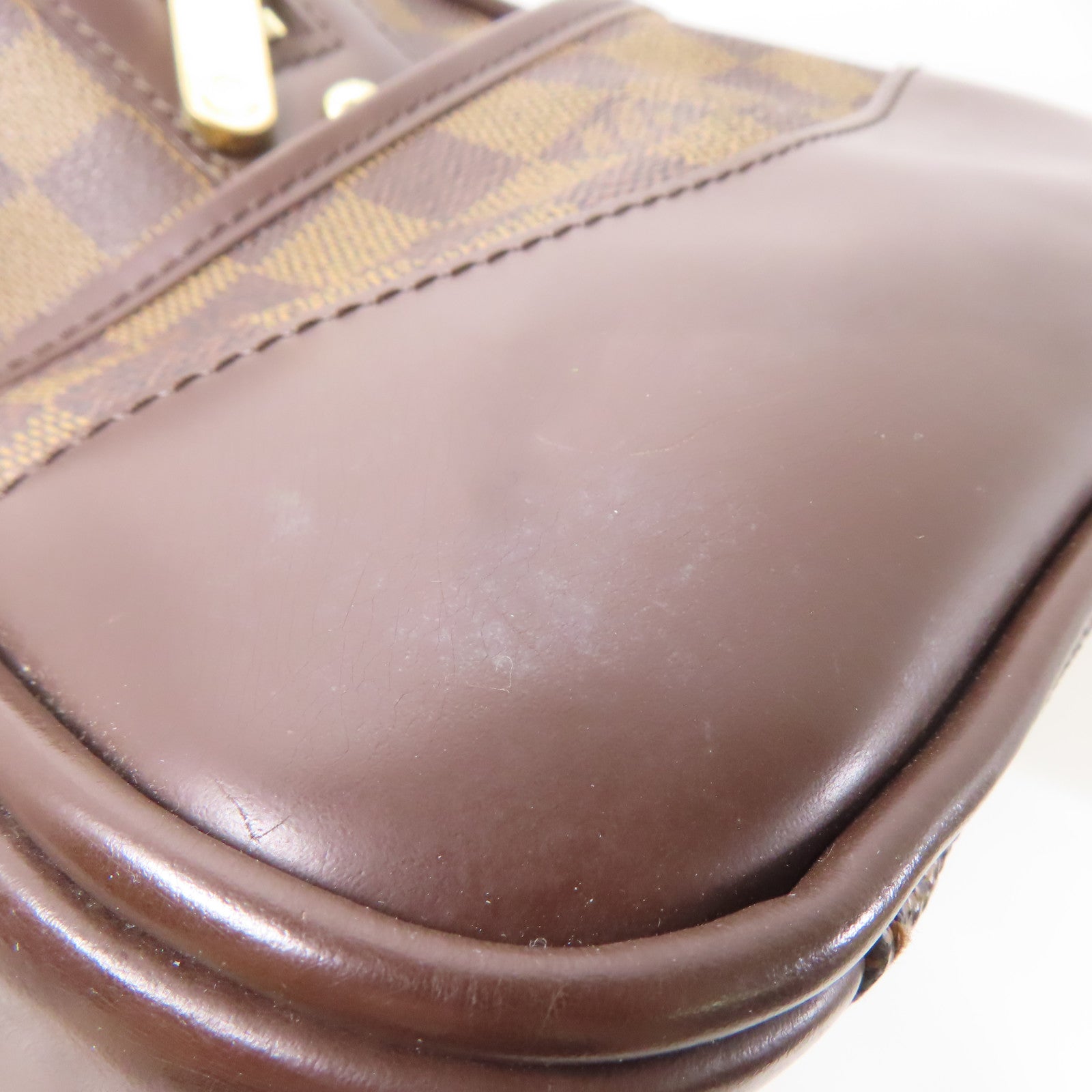 LOUIS VUITTON LV GHW Berkeley Handbag N52000 Damier Brown