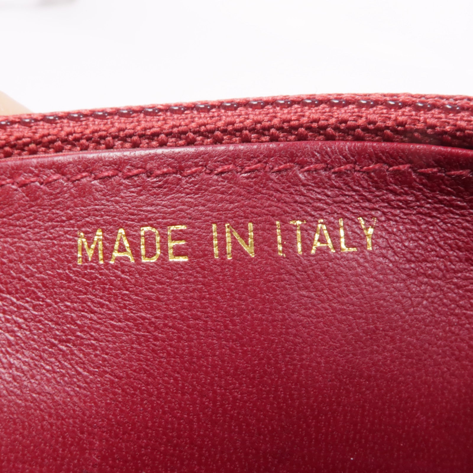 CHANEL 牛皮皮革Wallet On Chain金扣鏈帶肩背袋