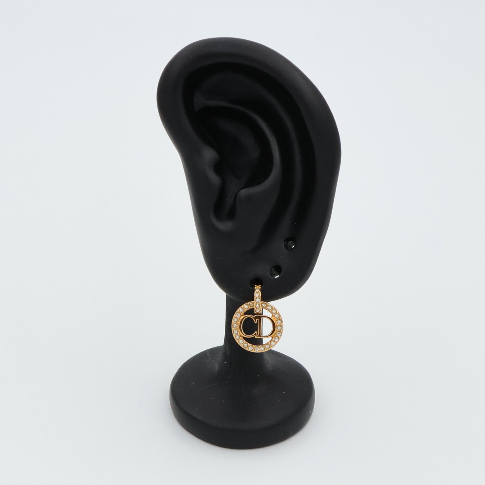 Dior 黄銅Petit CD Earrings耳環