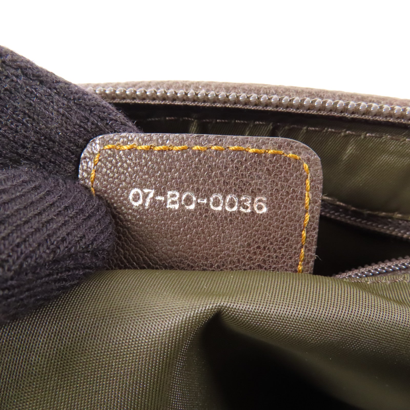 Dior CD Handbag Canvas Brown