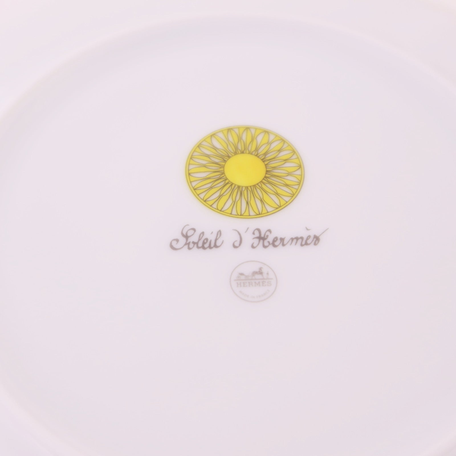 HERMES 陶瓷Soleil d’Hermes Dessert Plate n°2 x2pcs甜點拼盤套裝