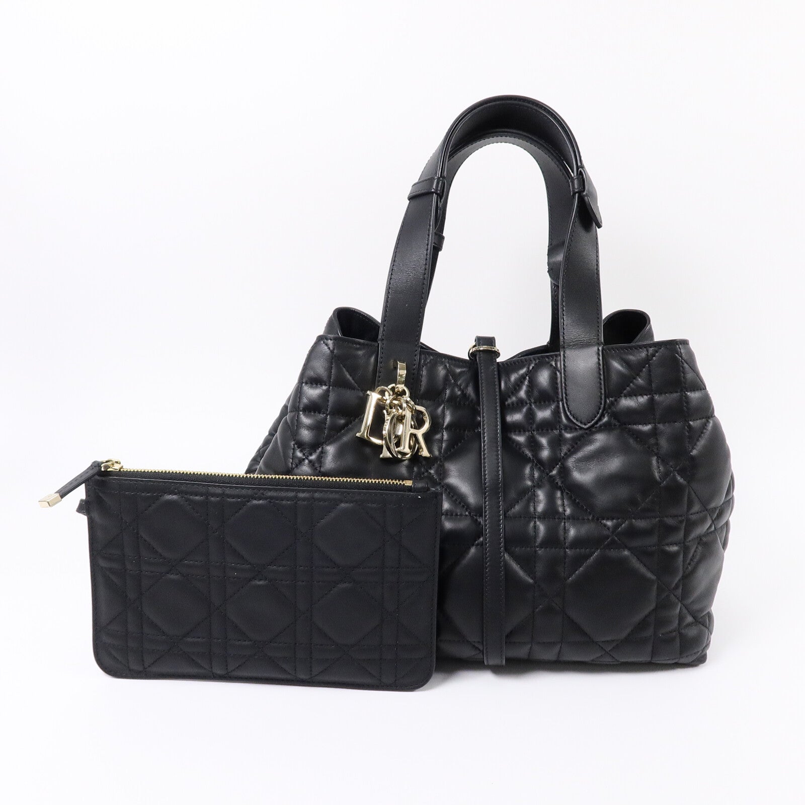 Dior 牛皮皮革Toujours Medium肩背袋