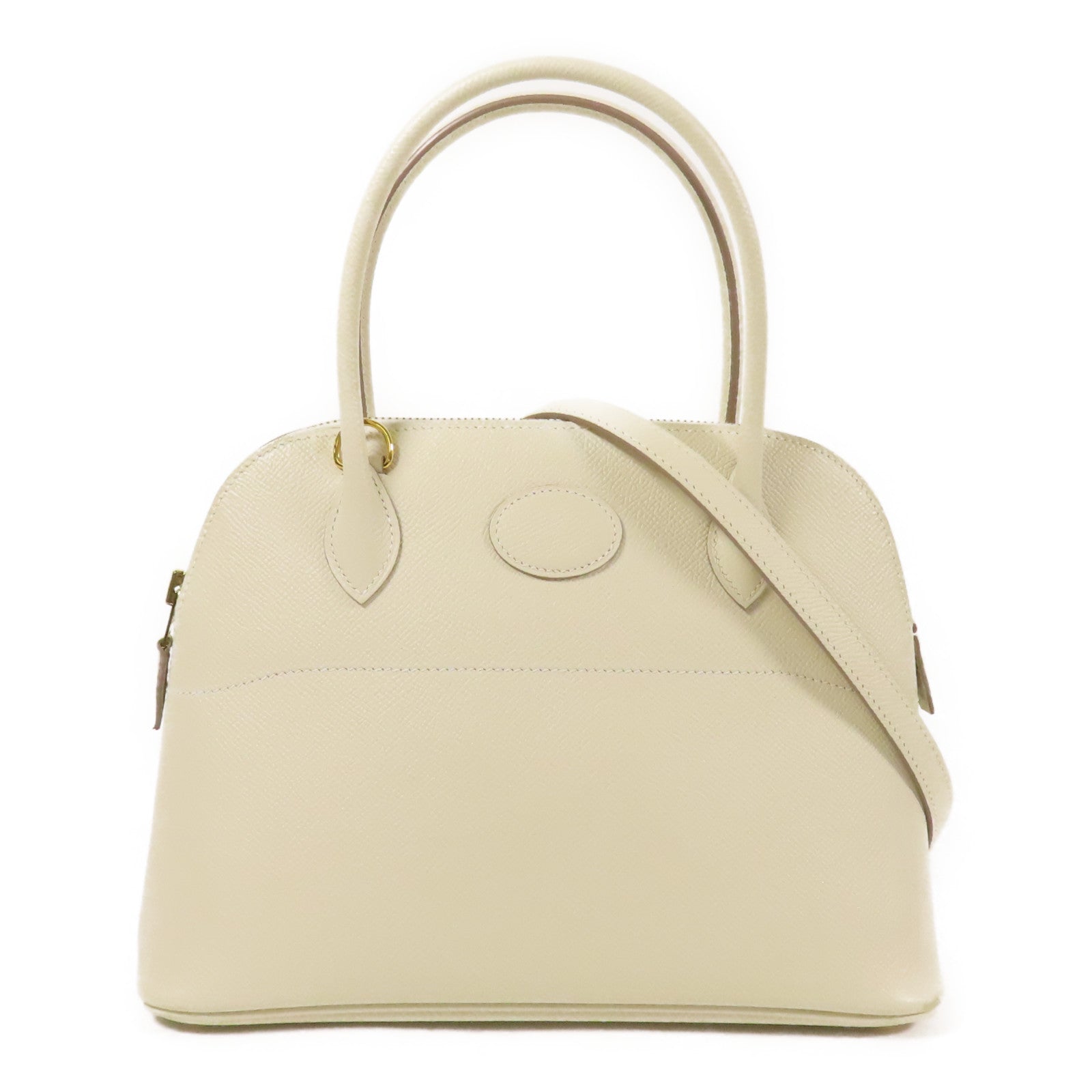 HERMES Epsom皮革Bolide 27金扣手挽肩背兩用袋Nata