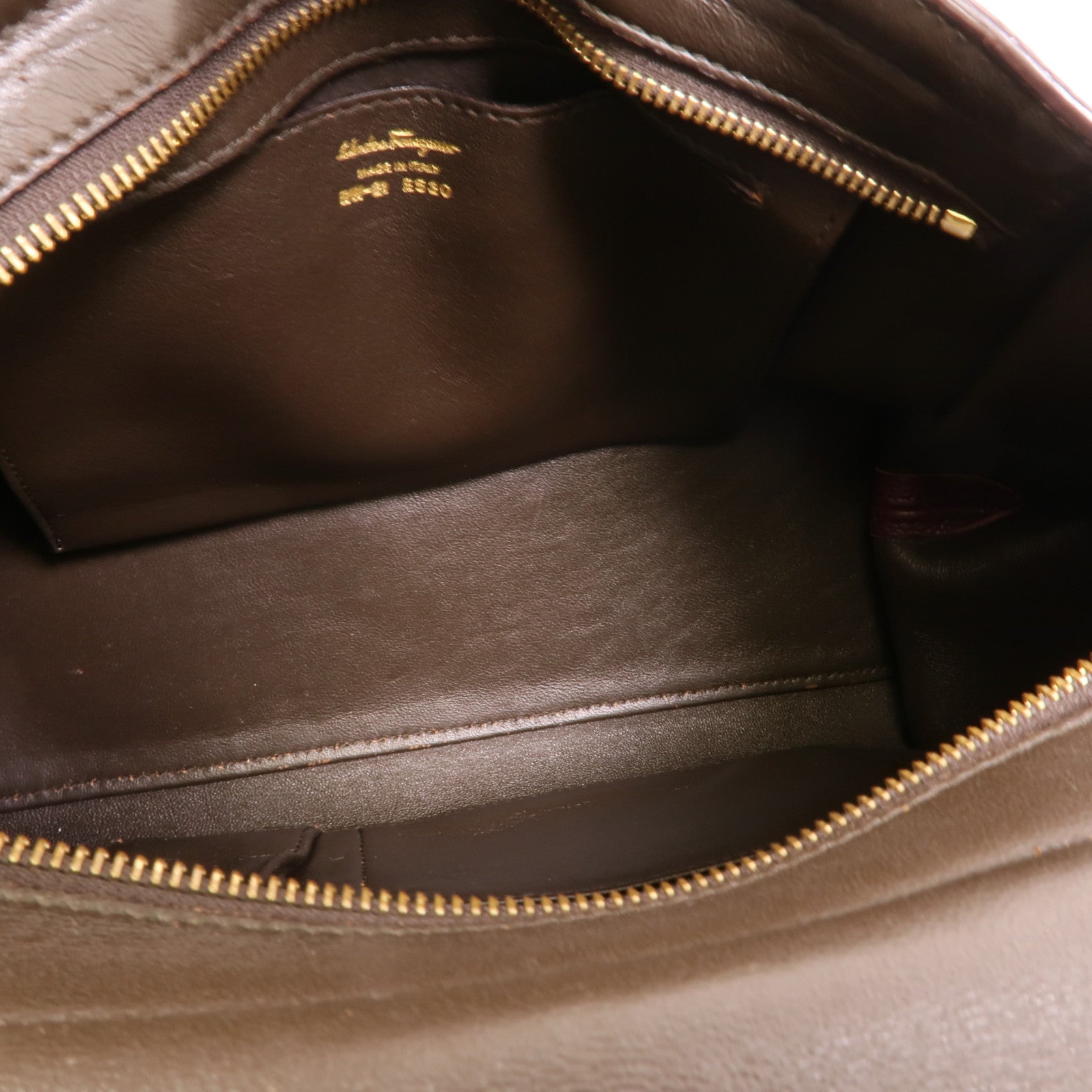 Salvatore Ferragamo 牛皮皮革Sofia Gancini手挽袋