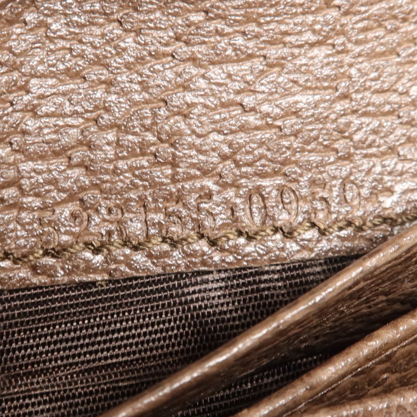 GUCCI 塗層帆布Ophidia GG Wallet金扣錢包