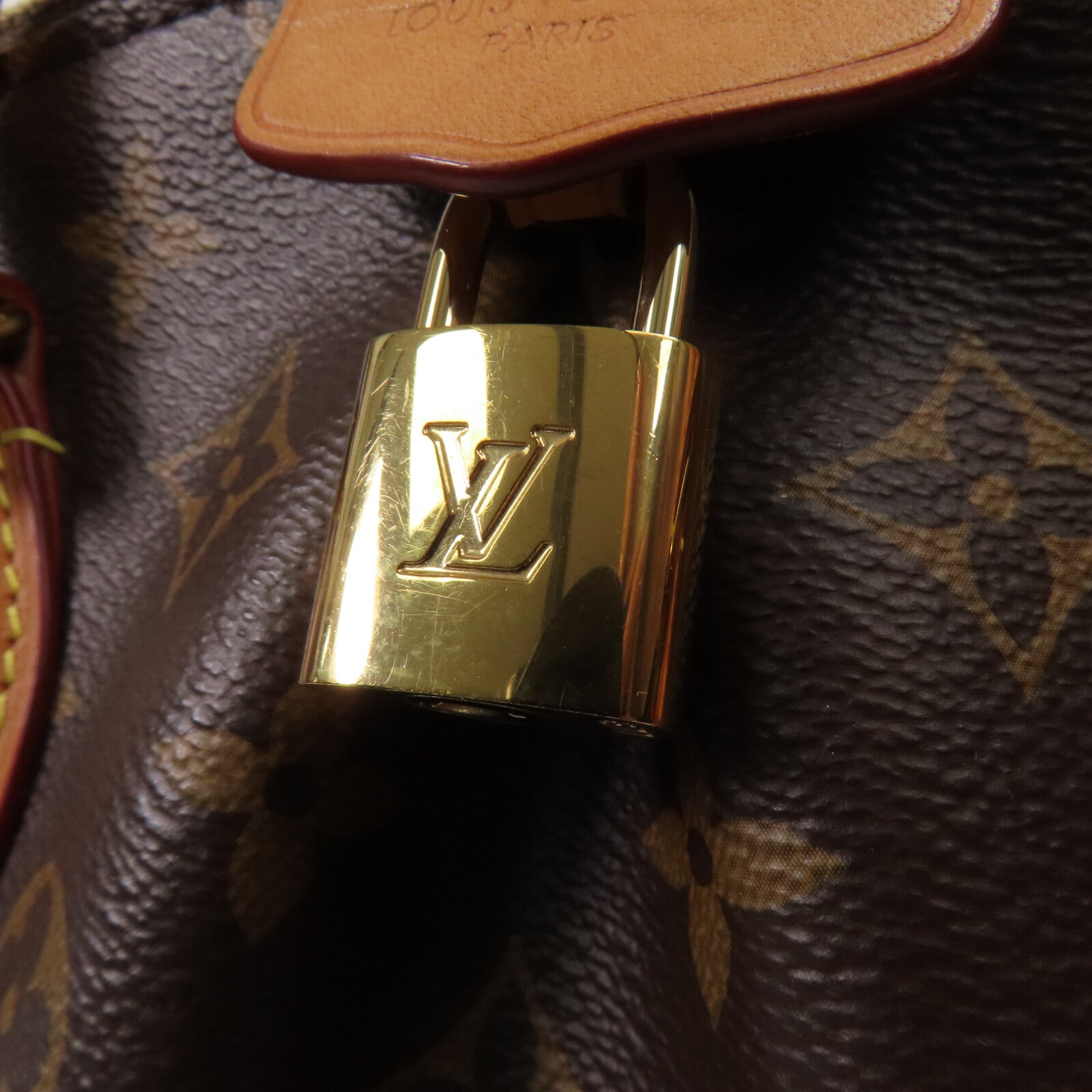 LOUIS VUITTON Monogram Boetie金扣手挽肩背兩用袋