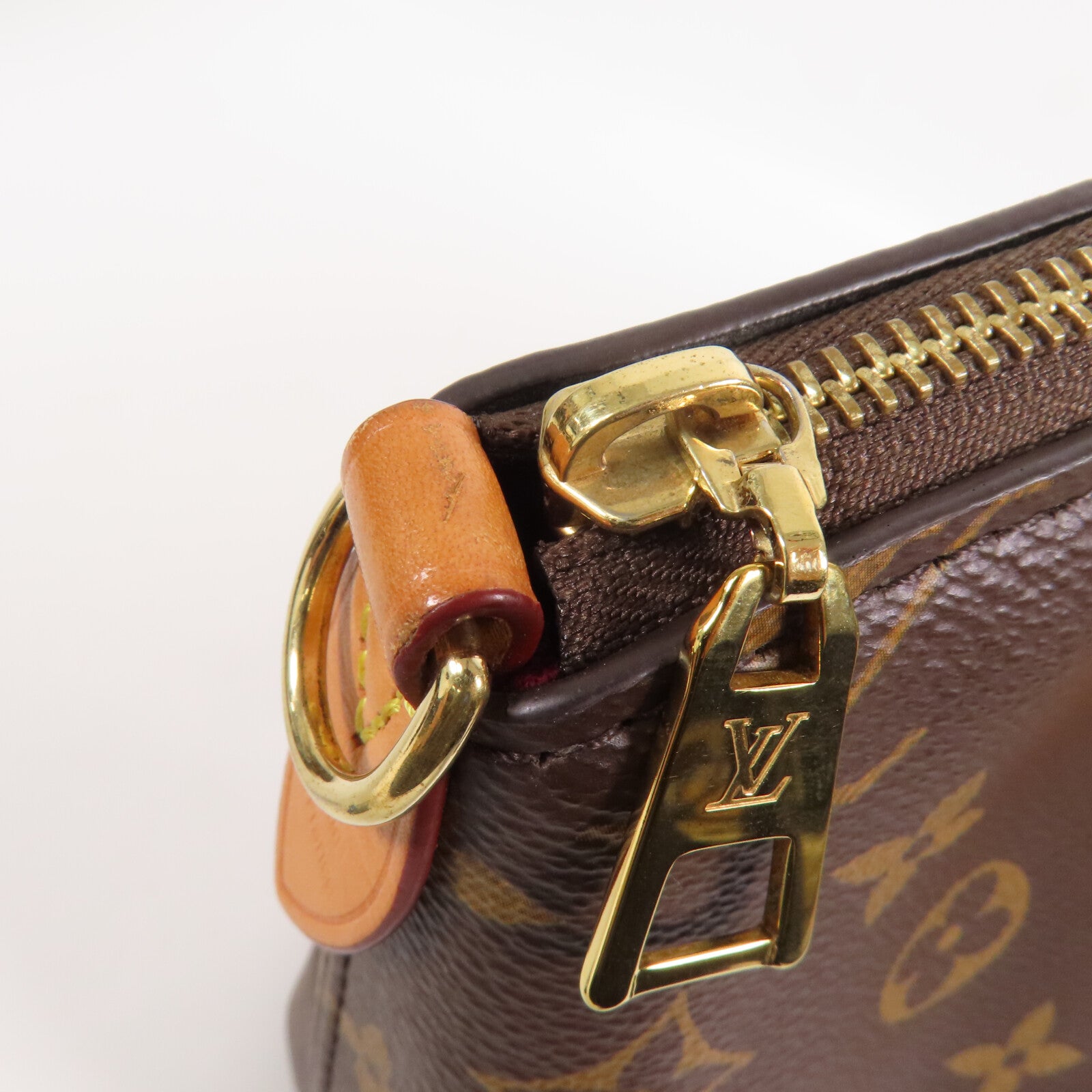 LOUIS VUITTON Monogram Boetie金扣手挽肩背兩用袋