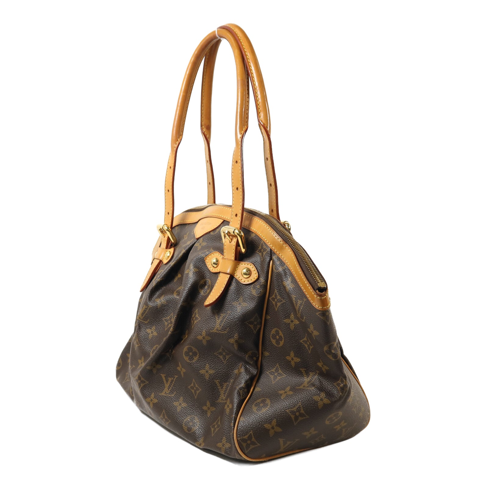 LOUIS VUITTON Monogram Tivoli GM金扣肩背袋