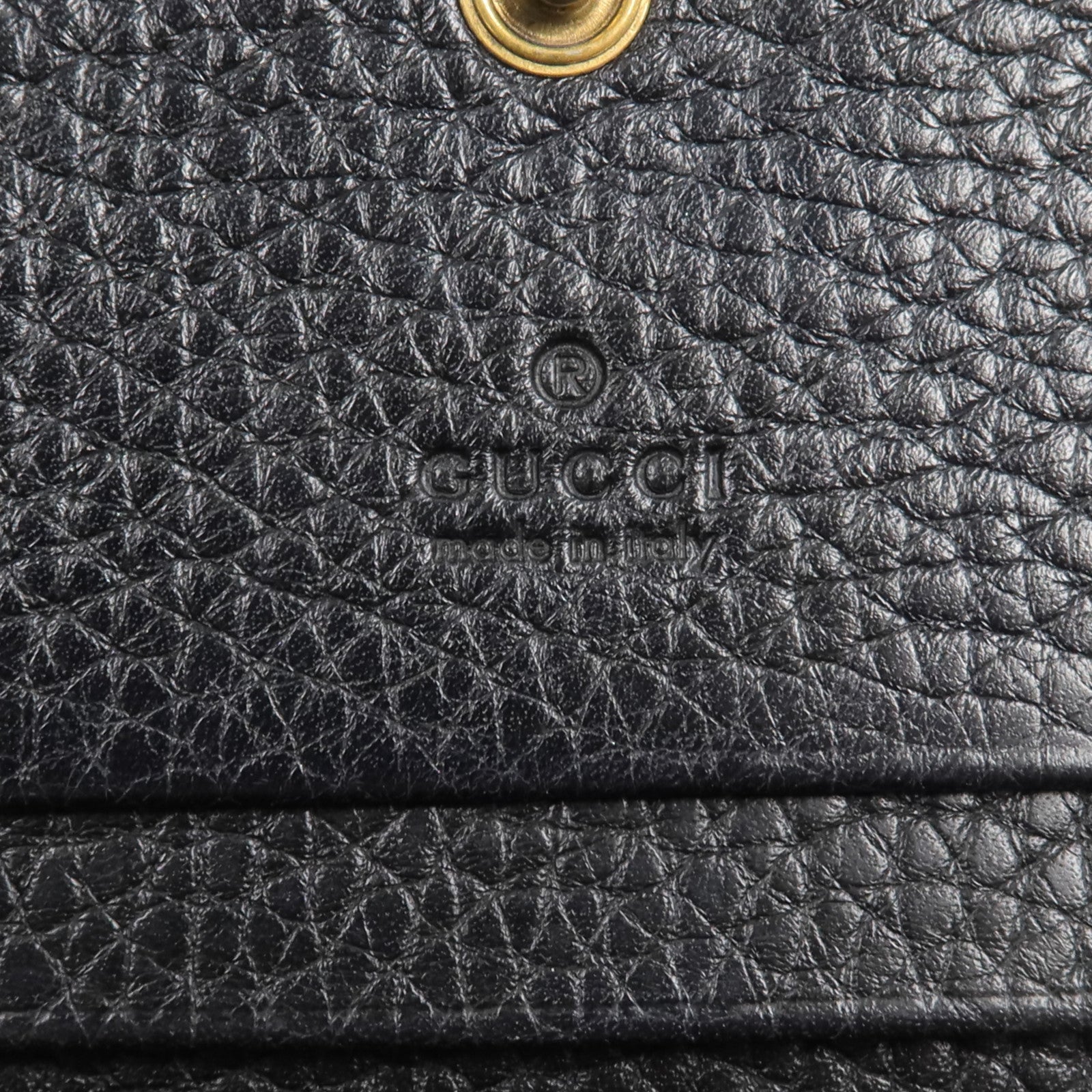 GUCCI 【激減優惠】牛皮皮革Animalier錢包