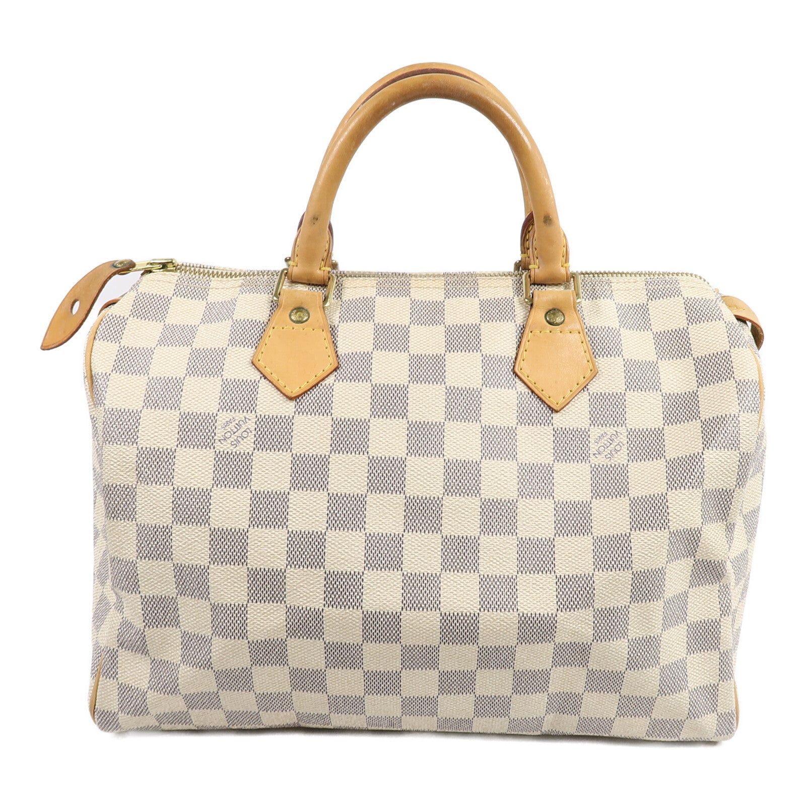 LOUIS VUITTON Damier Azur Speedy 30手挽袋