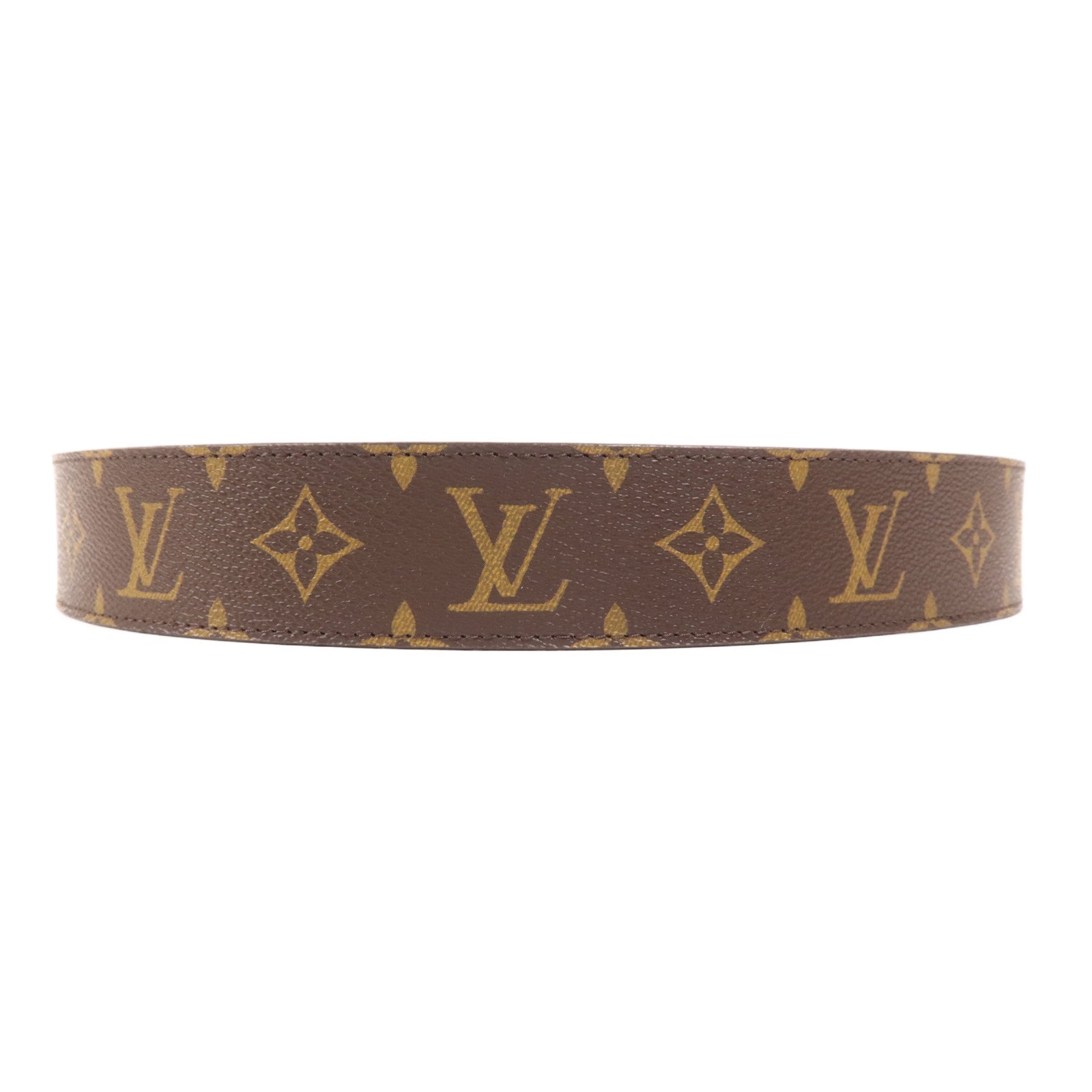 LOUIS VUITTON 【萬聖節商品】Monogram Belt金扣皮帶