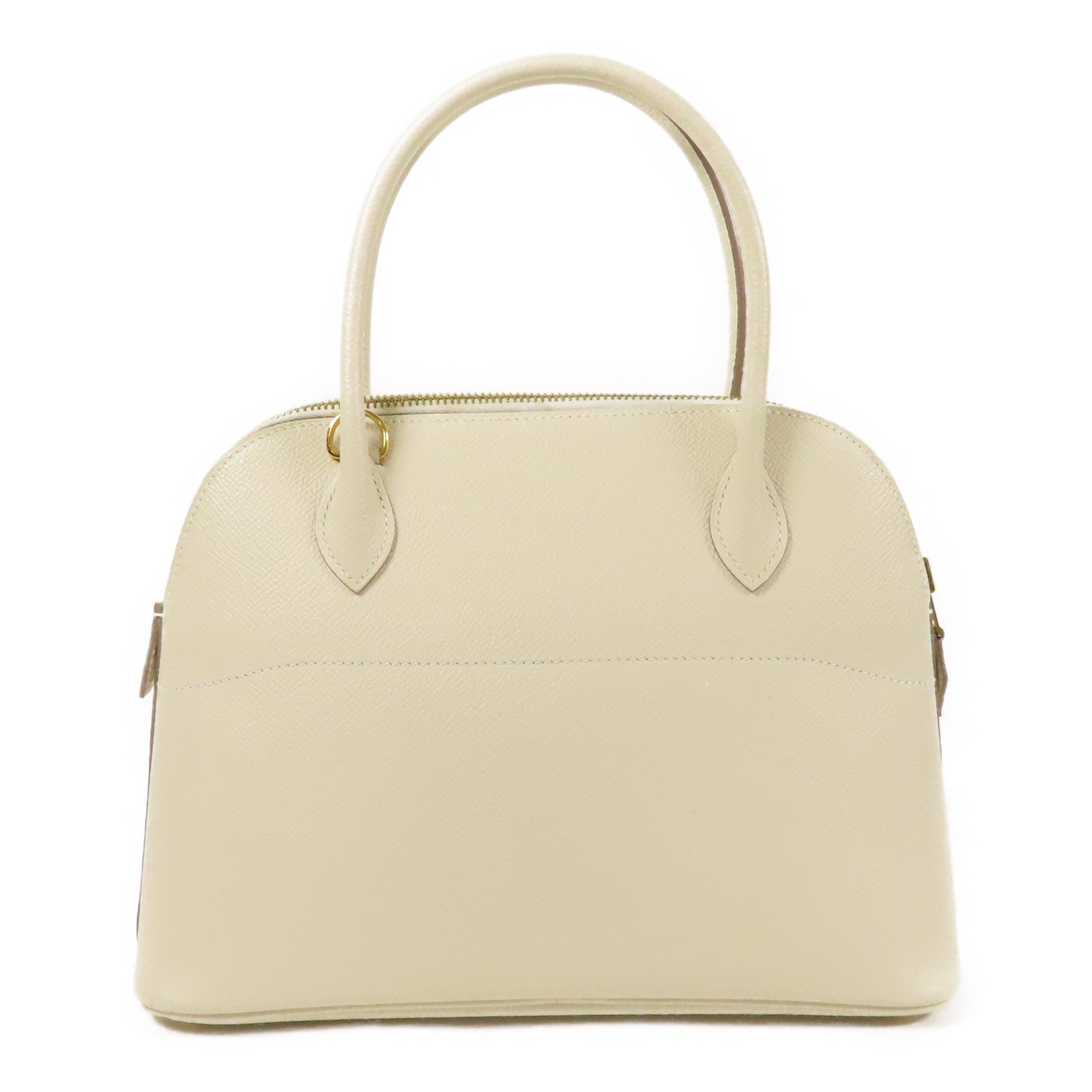 HERMES Epsom皮革Bolide 27金扣手挽肩背兩用袋Nata