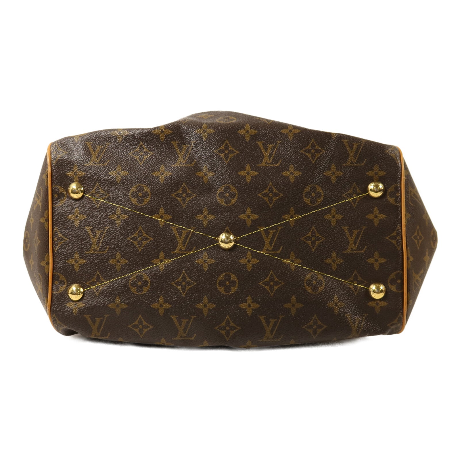 LOUIS VUITTON Monogram Tivoli GM金扣肩背袋