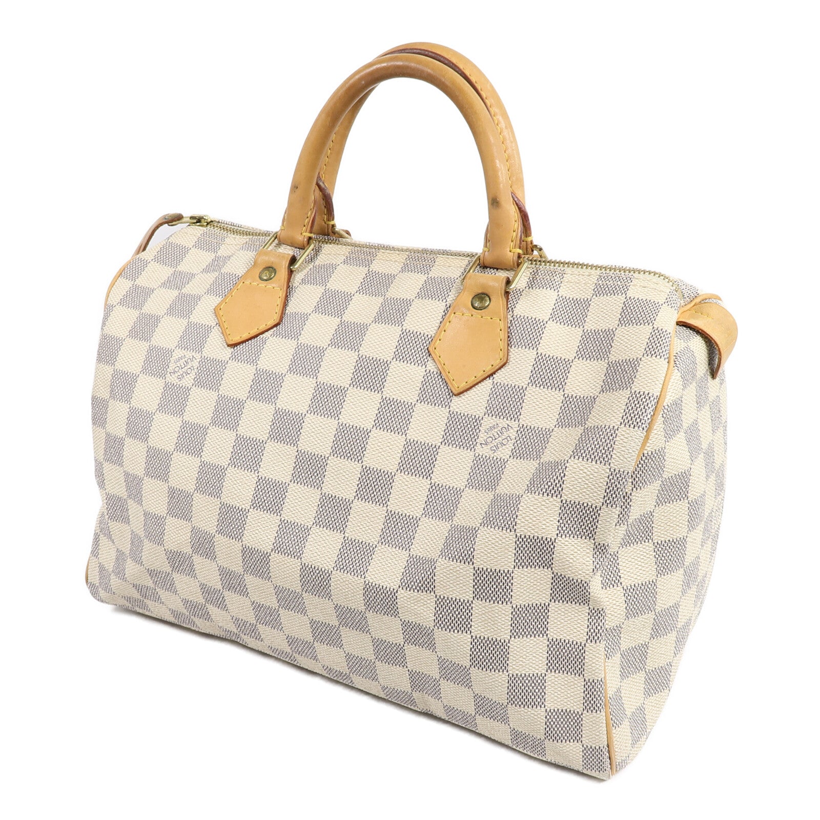 LOUIS VUITTON Damier Azur Speedy 30手挽袋