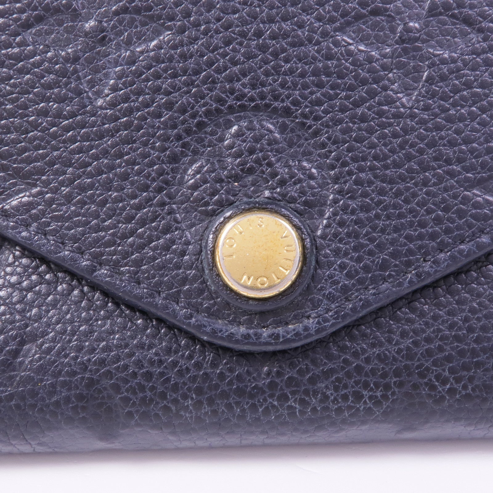 LOUIS VUITTON Monogram Empreinte Long Wallet金扣長錢包