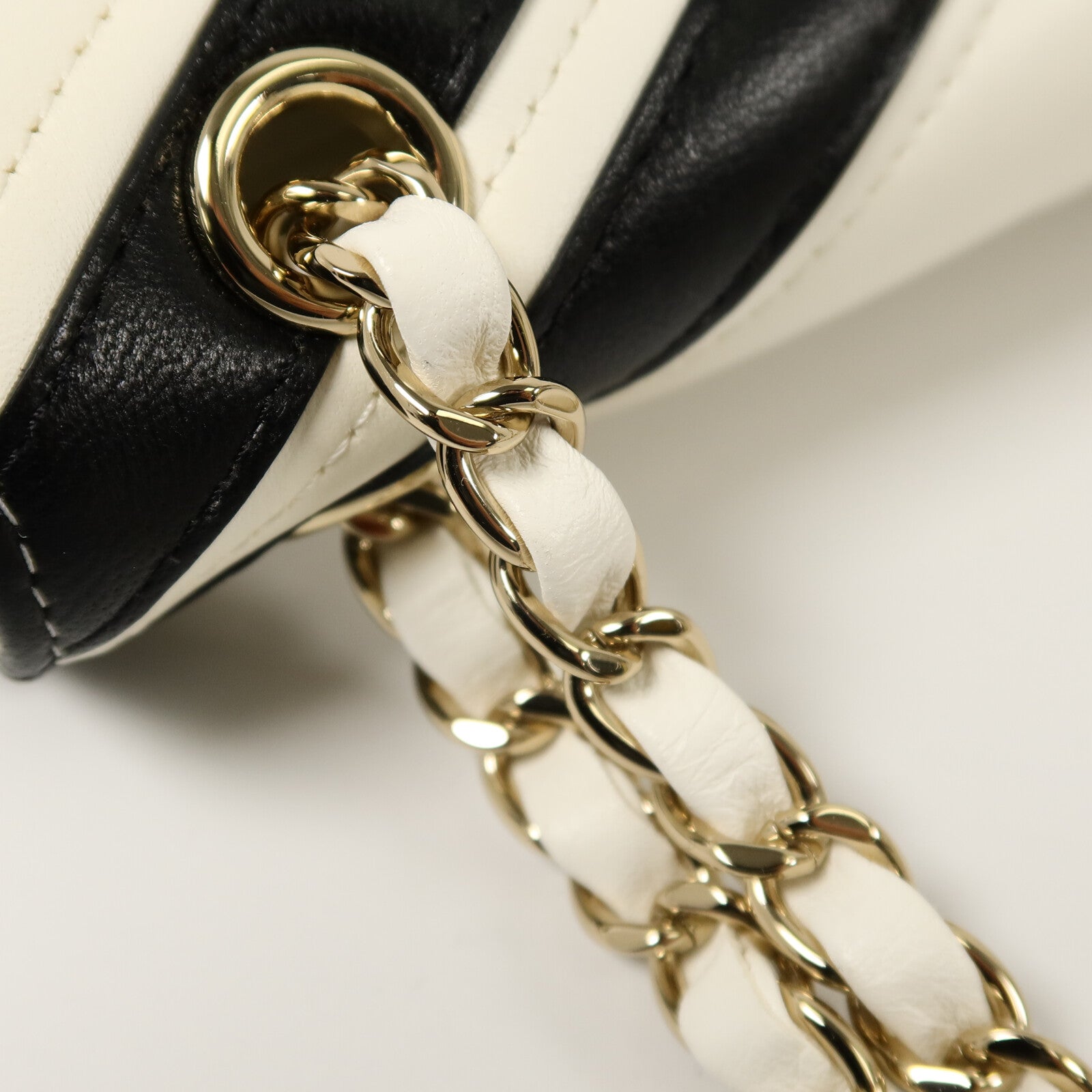 CHANEL 羊皮皮革Mini Flap鏈帶肩背袋