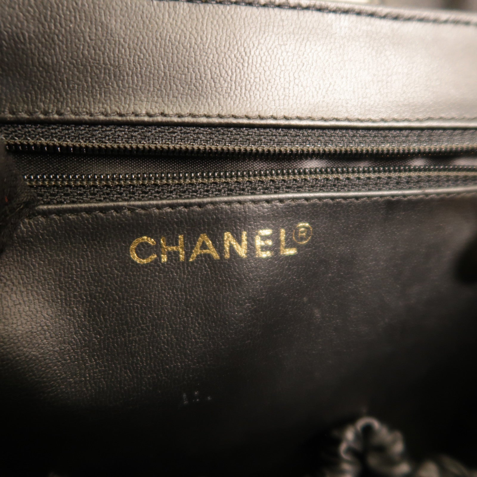 CHANEL CC GHW Vintage 2 Way Shoulder Bag Calfskin Leather