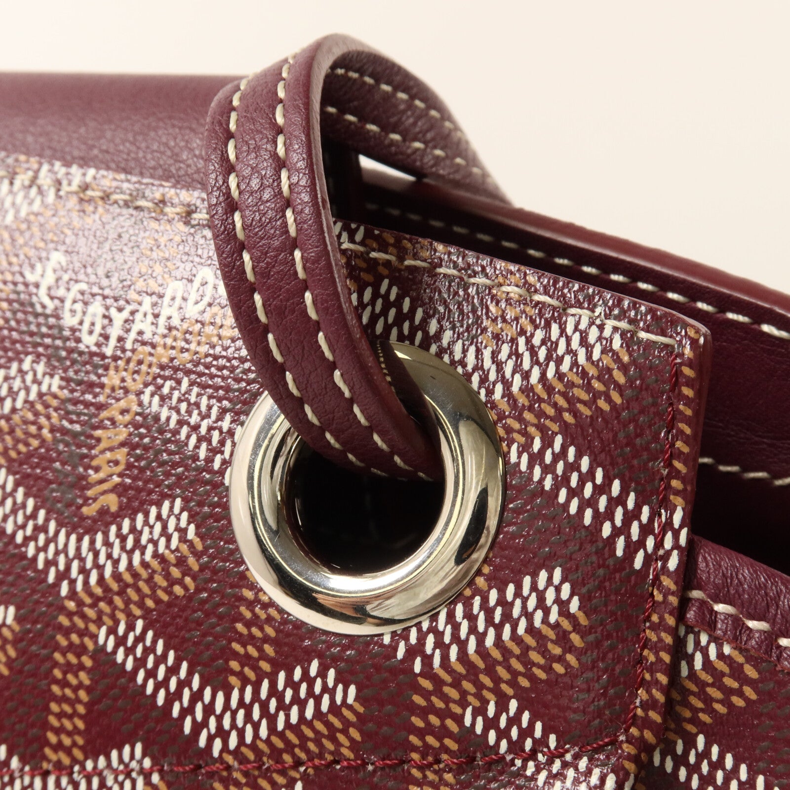 GOYARD 塗層帆布Rouette Souple PM手挽袋