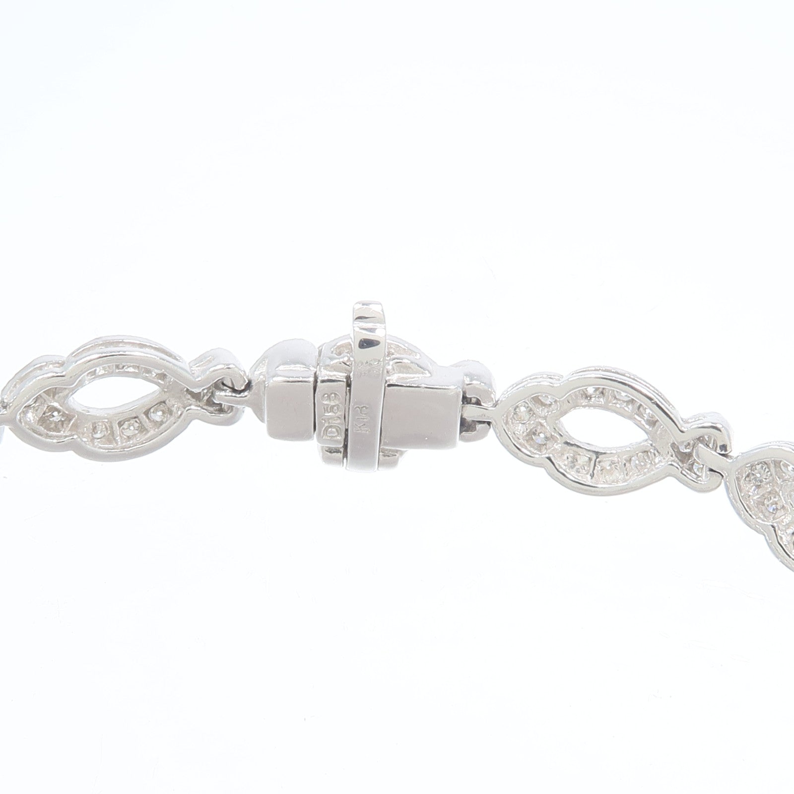 JEWELRY 18K白金Diamond Braccelet鑽石手鏈