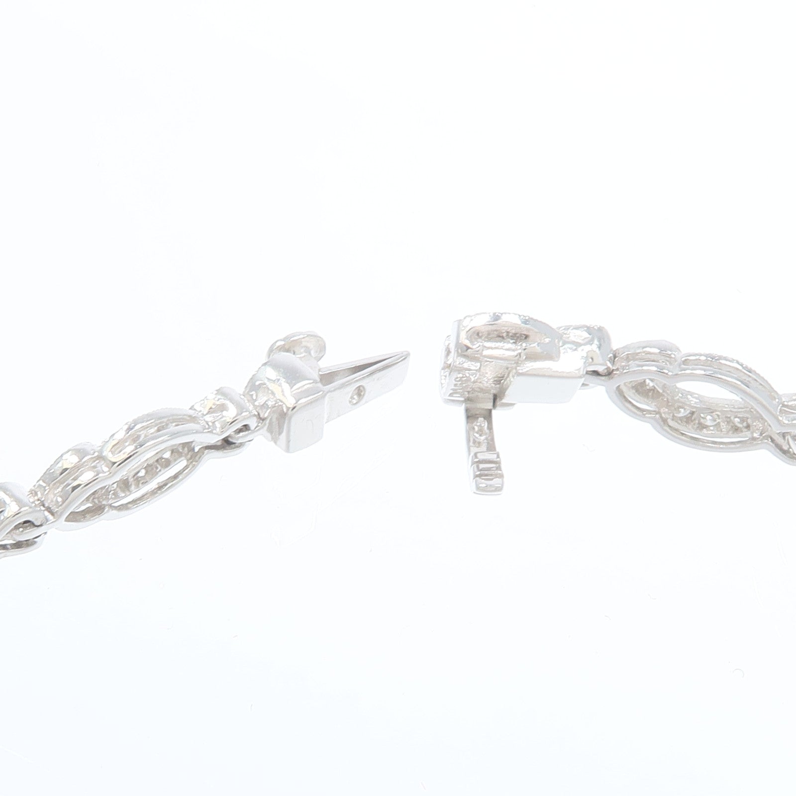 JEWELRY 18K白金Diamond Braccelet鑽石手鏈