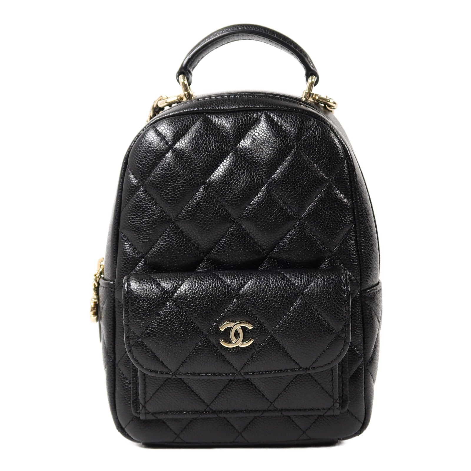 CHANEL 牛皮皮革Mini Backpack背包