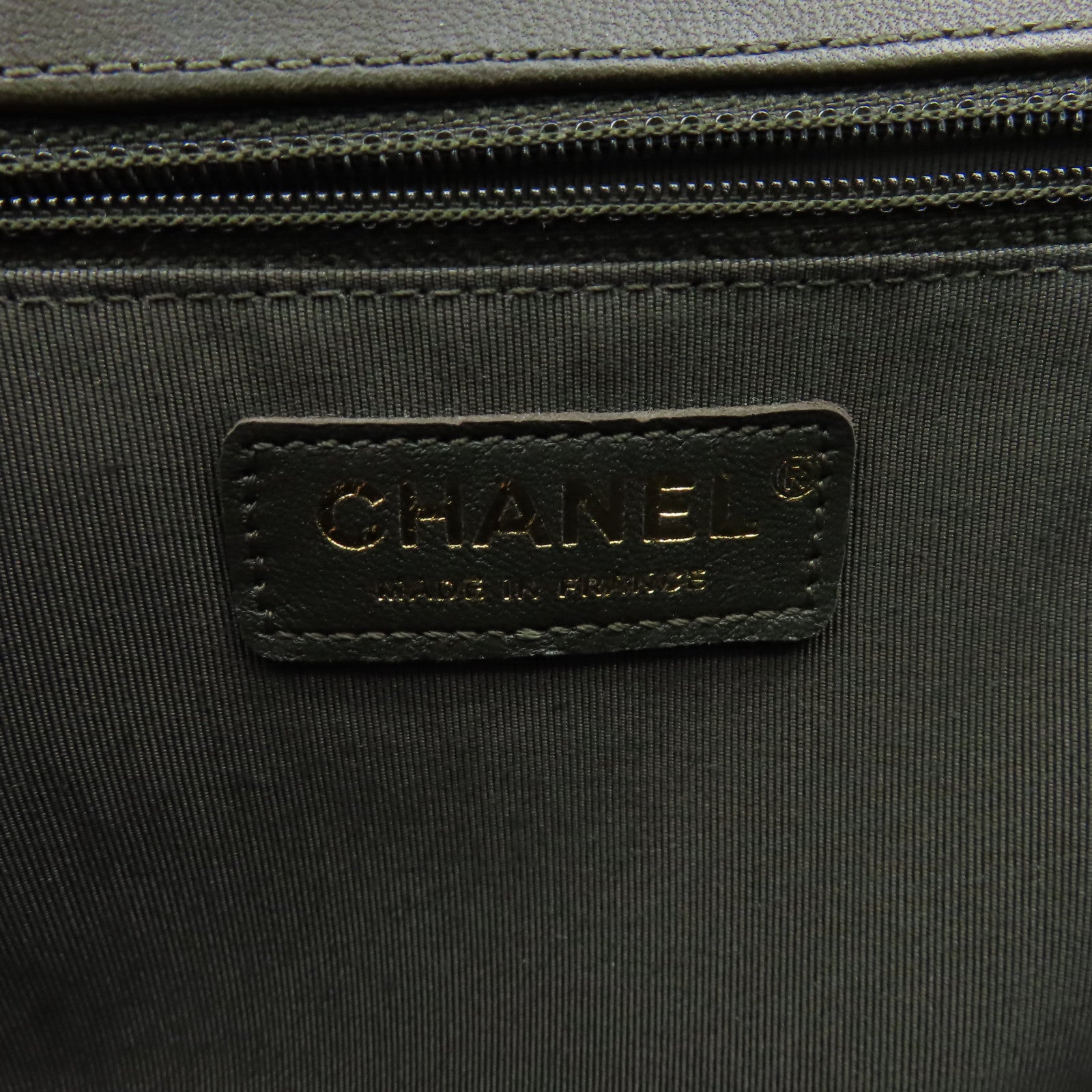 CHANEL **【激減優惠】菱格牛皮皮革Boy Chanel Chain Shoulder Bag金扣鏈帶肩背袋啡色