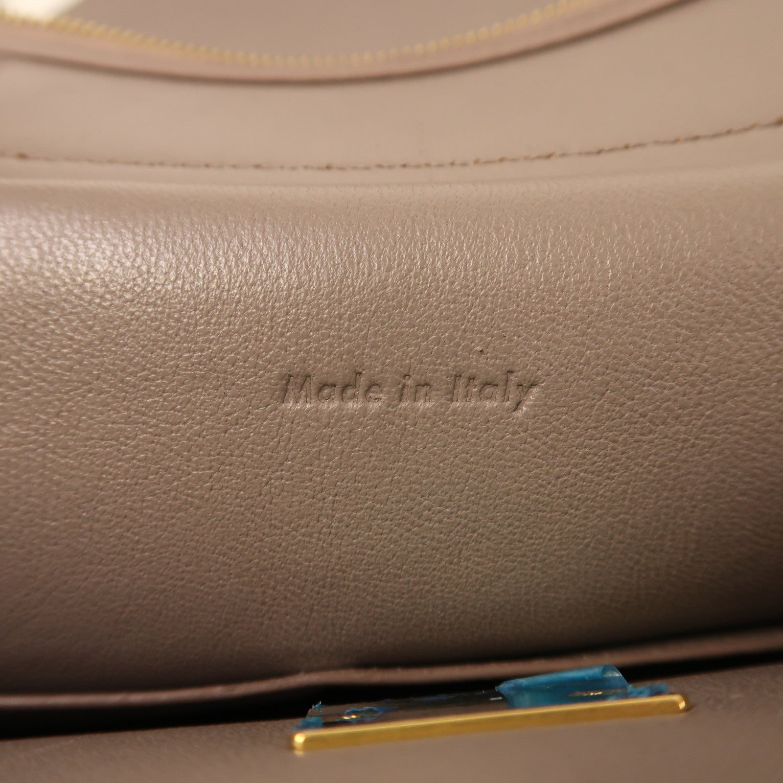 CELINE 【激減優惠】牛皮皮革Belt Bag Mini金扣手挽肩背兩用袋黑色/啡色