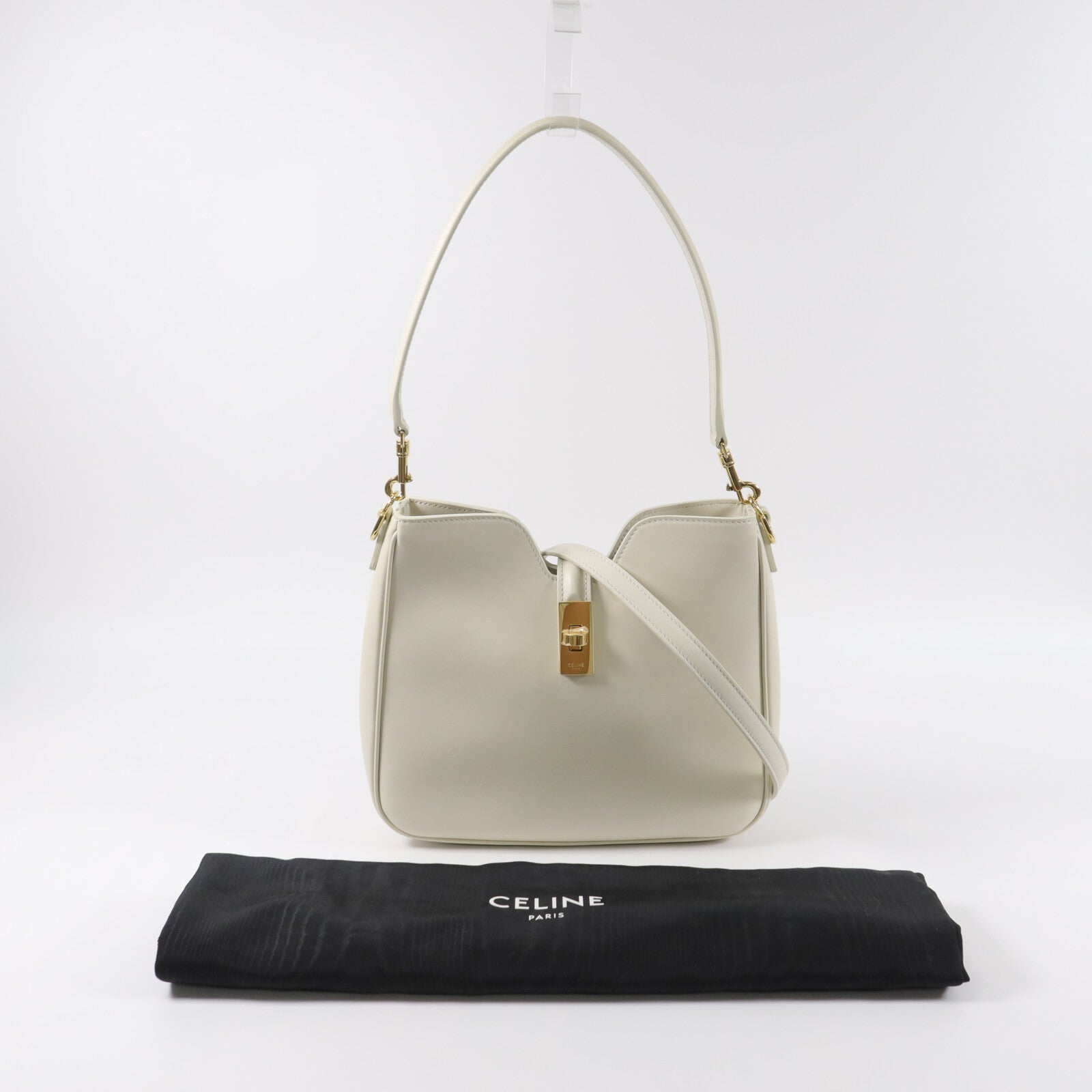 CELINE 牛皮皮革Small Camille 16 Soft手挽肩背兩用袋