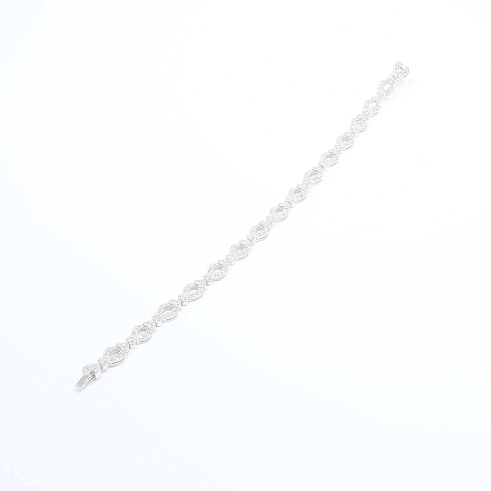 JEWELRY 18K白金Diamond Braccelet鑽石手鏈
