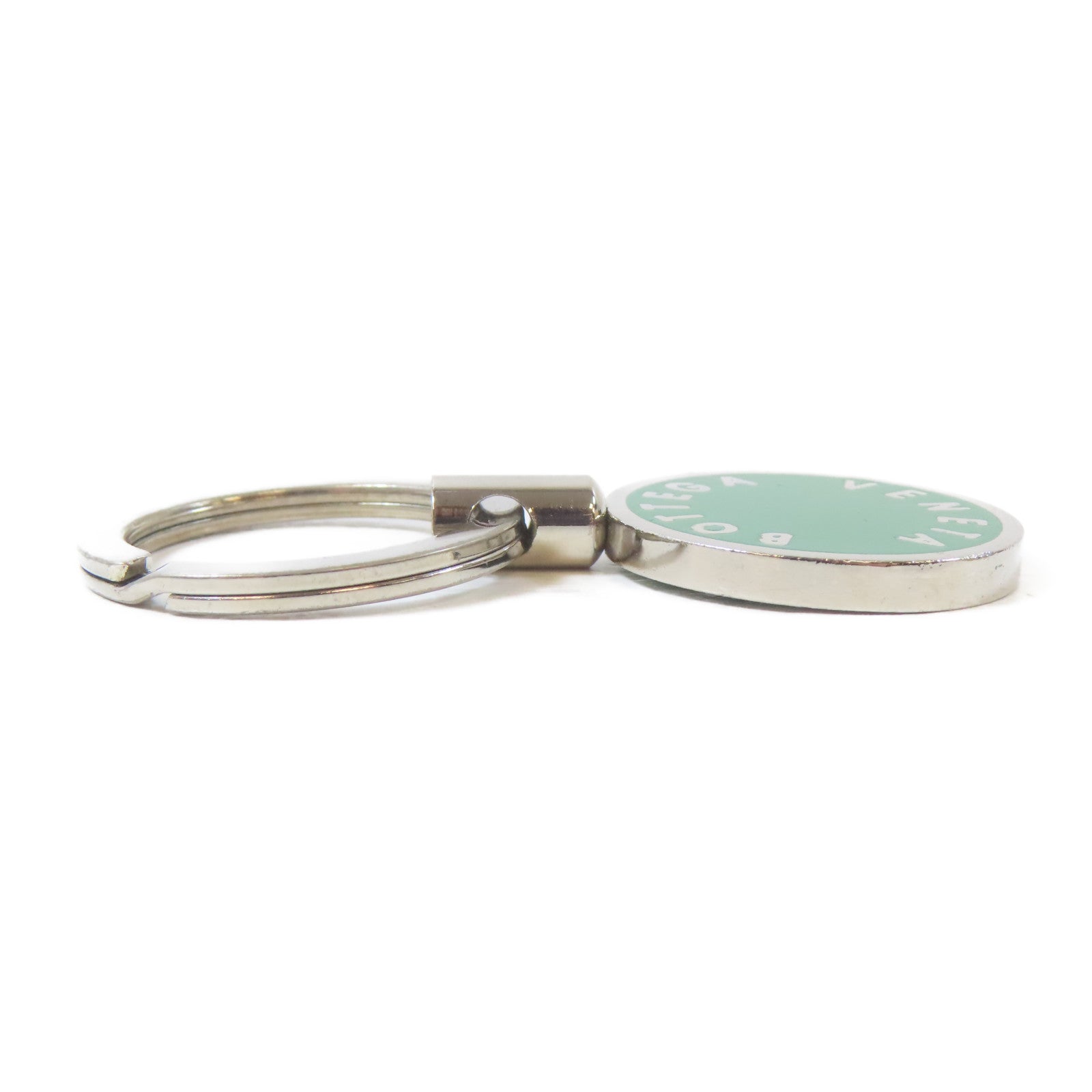 BOTTEGA VENETA 金屬Key Chain鎖匙扣綠色/銀色