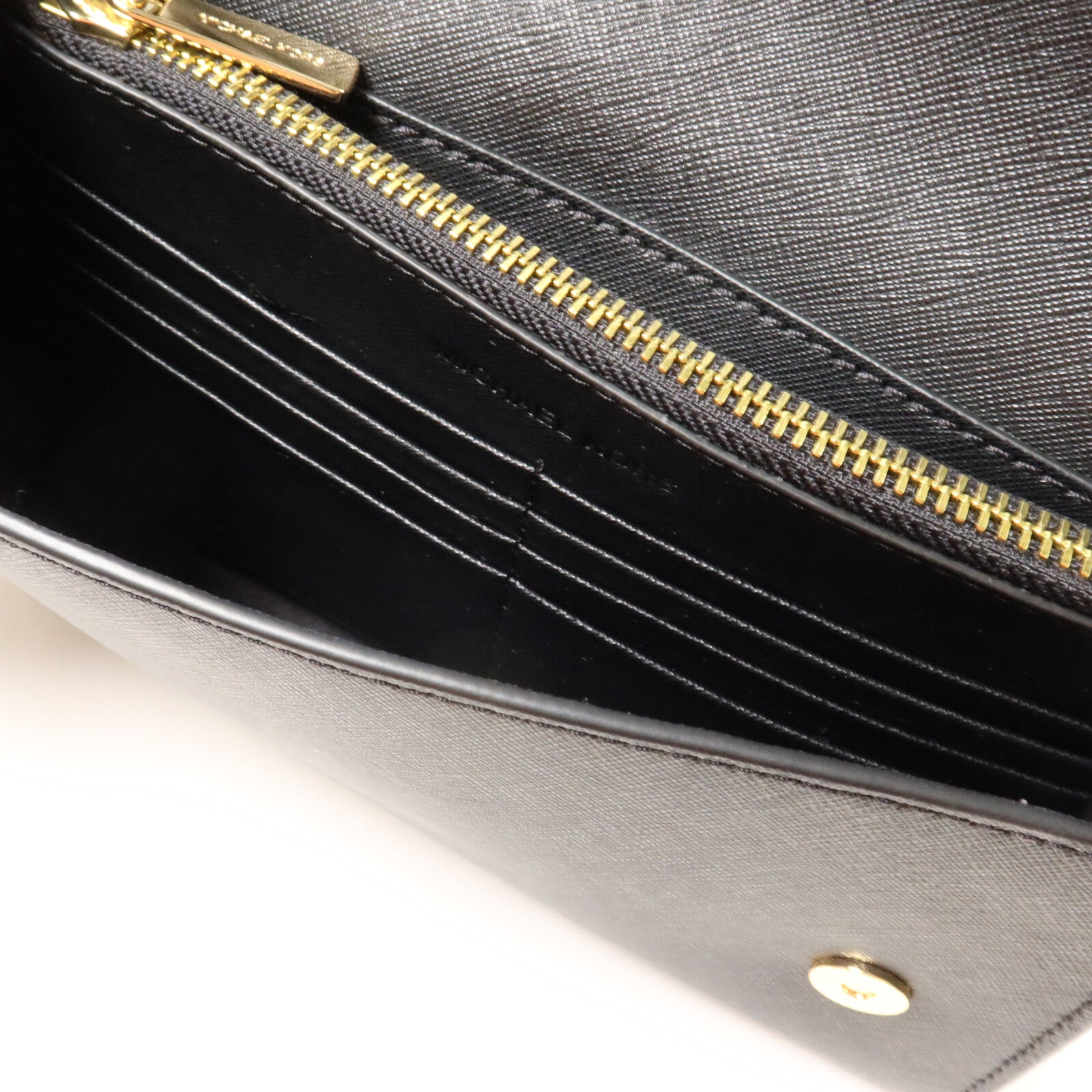Michael Kors Saffiano皮革Pouch Shoulder鏈帶肩背袋