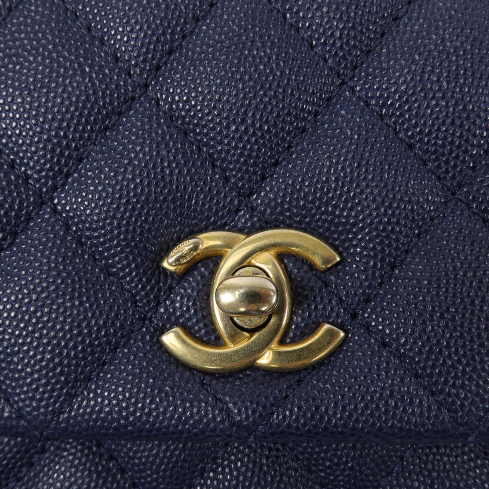 CHANEL 牛皮皮革Coco Handle手挽肩背兩用袋