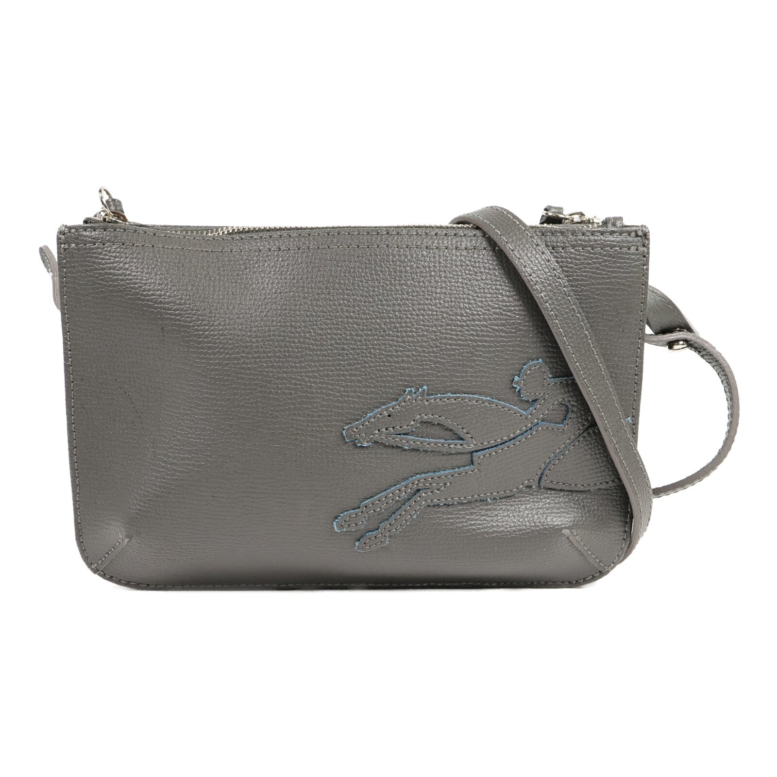 Longchamp 牛皮皮革Shoulder Bag肩背袋