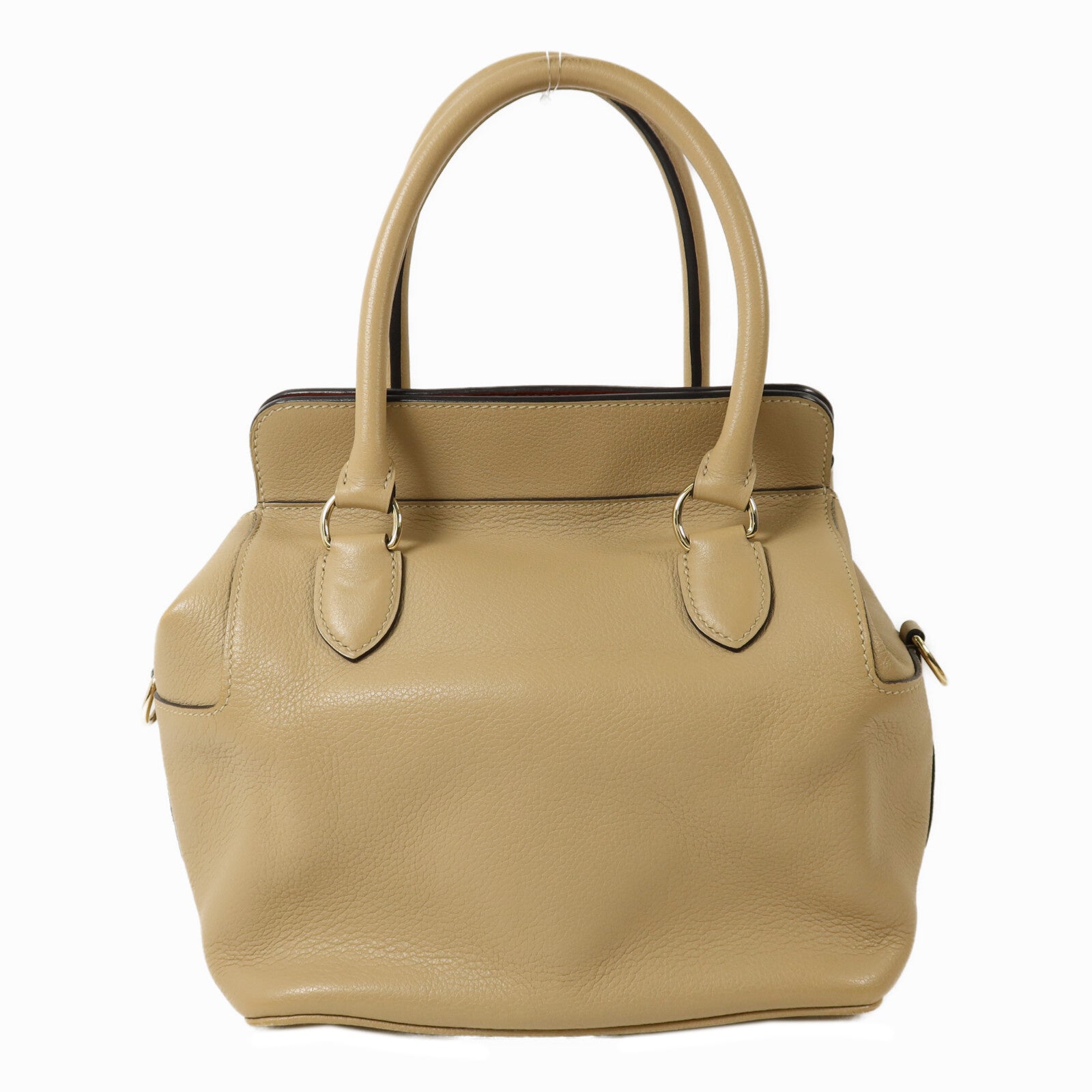 HERMES 【激減優惠】Evercolor皮革Toolbox 20手挽肩背兩用袋Trench/Cuivre