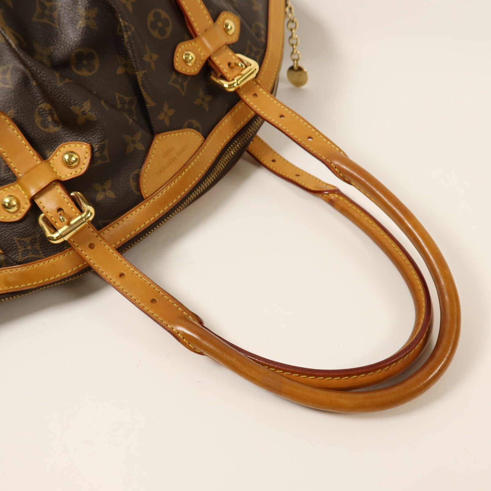 LOUIS VUITTON Monogram Tivoli GM金扣肩背袋
