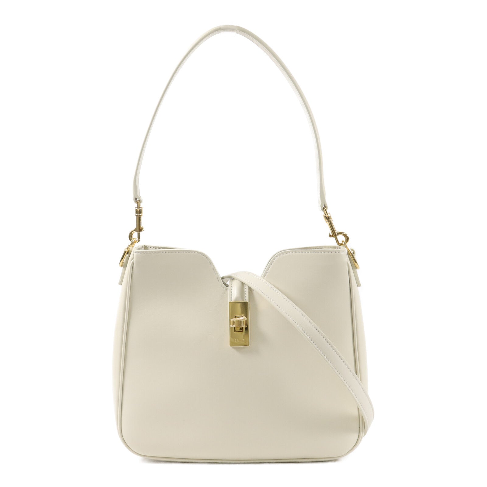 CELINE 牛皮皮革Small Camille 16 Soft手挽肩背兩用袋