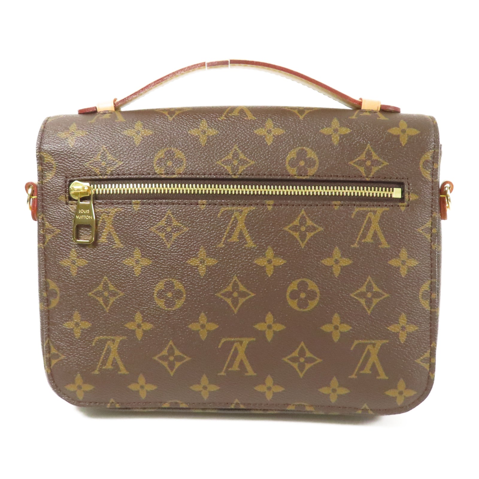 LOUIS VUITTON Monogram Pochette Metis MM金扣手挽肩背兩用袋