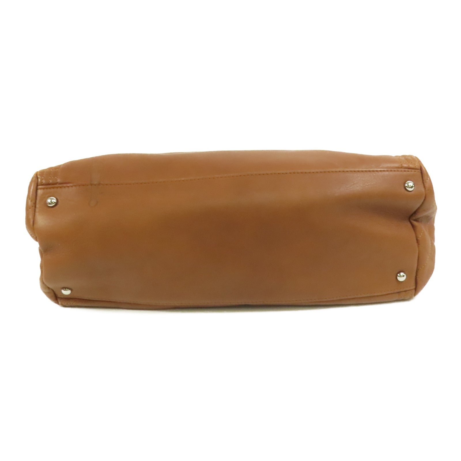 CHANEL 牛皮皮革Coco Bengal Tote銀扣肩背袋