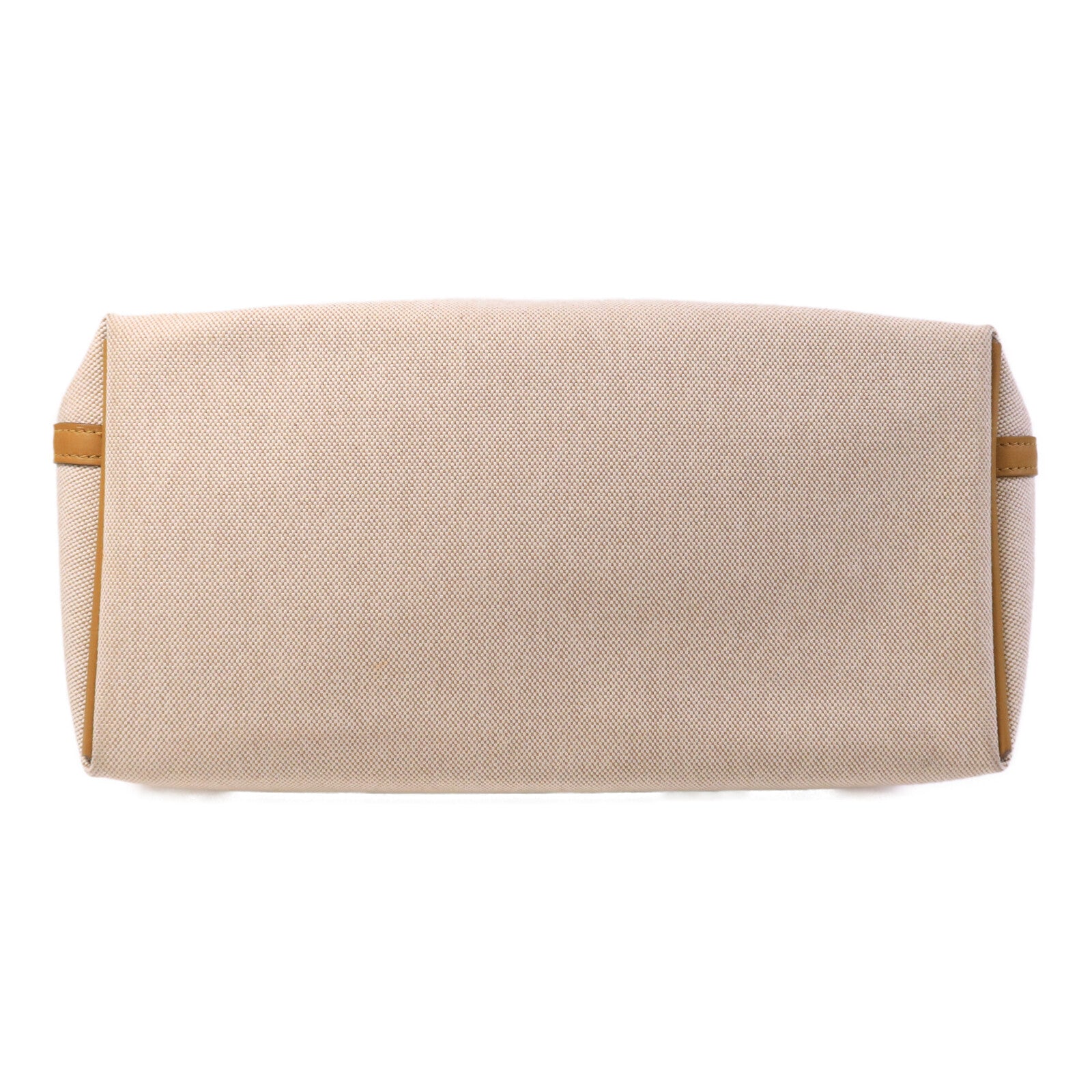 HERMES 帆布/Swift皮革24/24 35CM手挽袋Sesame