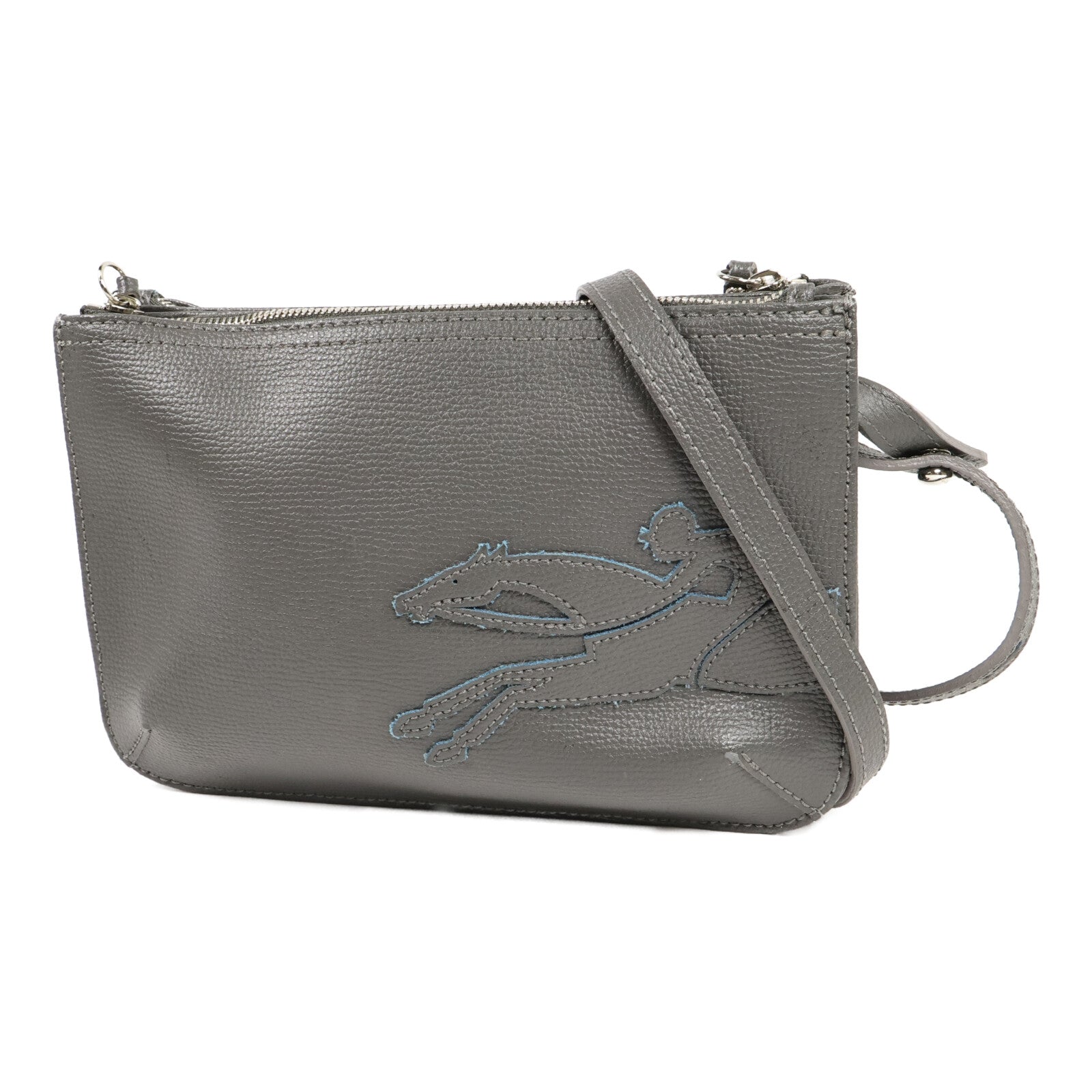 Longchamp 牛皮皮革Shoulder Bag肩背袋