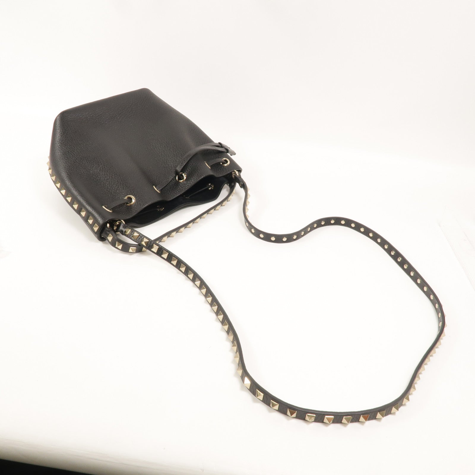 Valentino 牛皮皮革Bucket Bag手挽肩背兩用袋