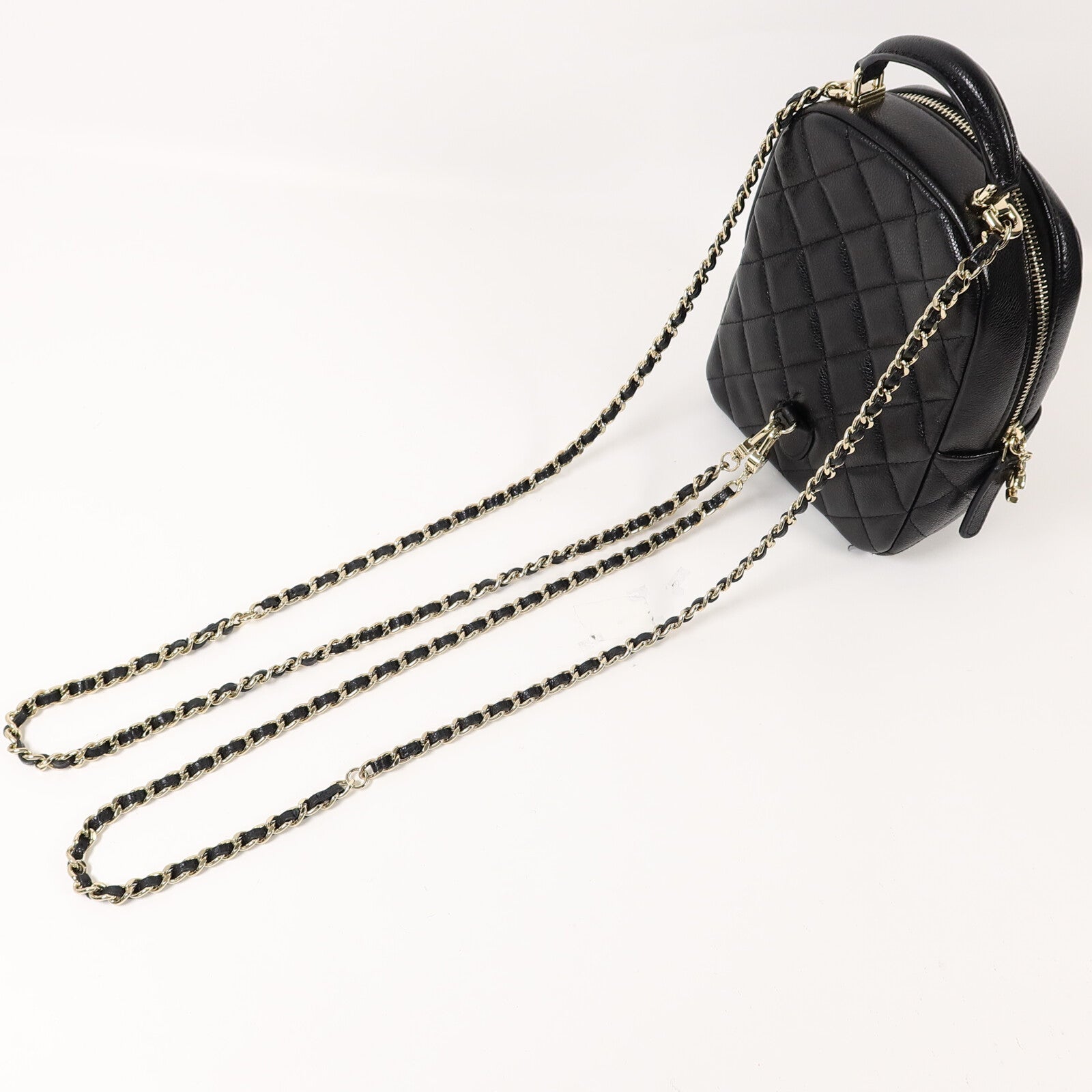 CHANEL 牛皮皮革Mini Backpack背包