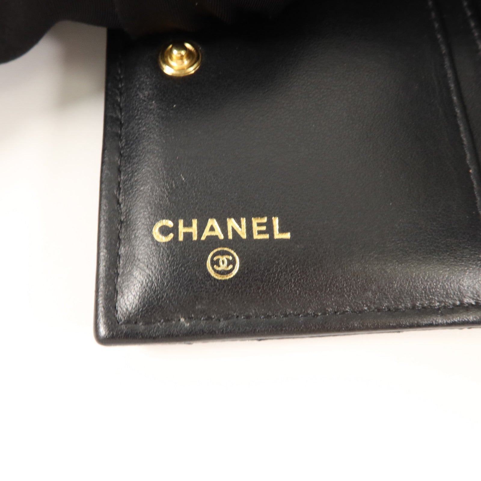 CHANEL 牛皮皮革Bifold Wallet錢包