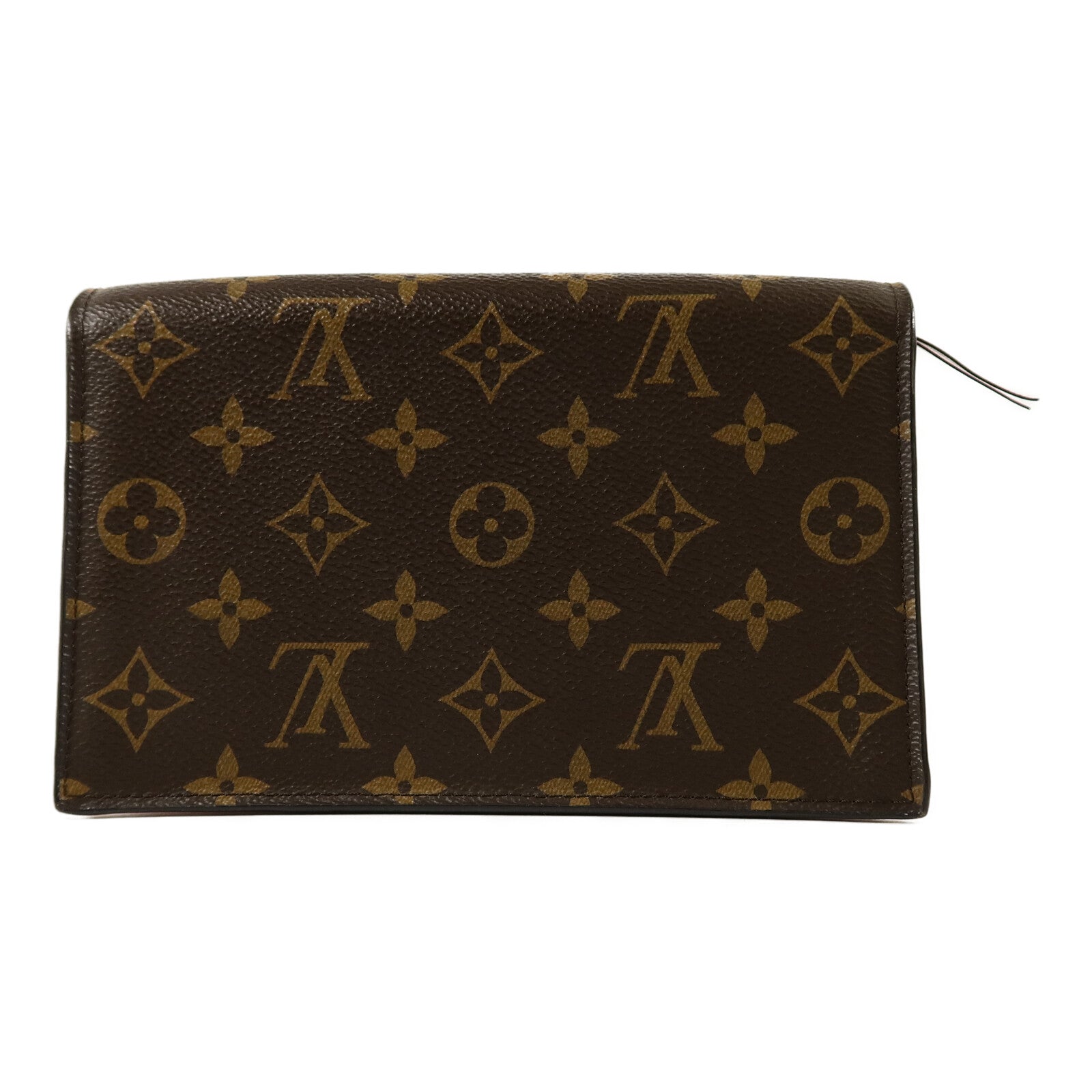 LOUIS VUITTON Monogram Flore Chain Wallet鏈帶肩背袋