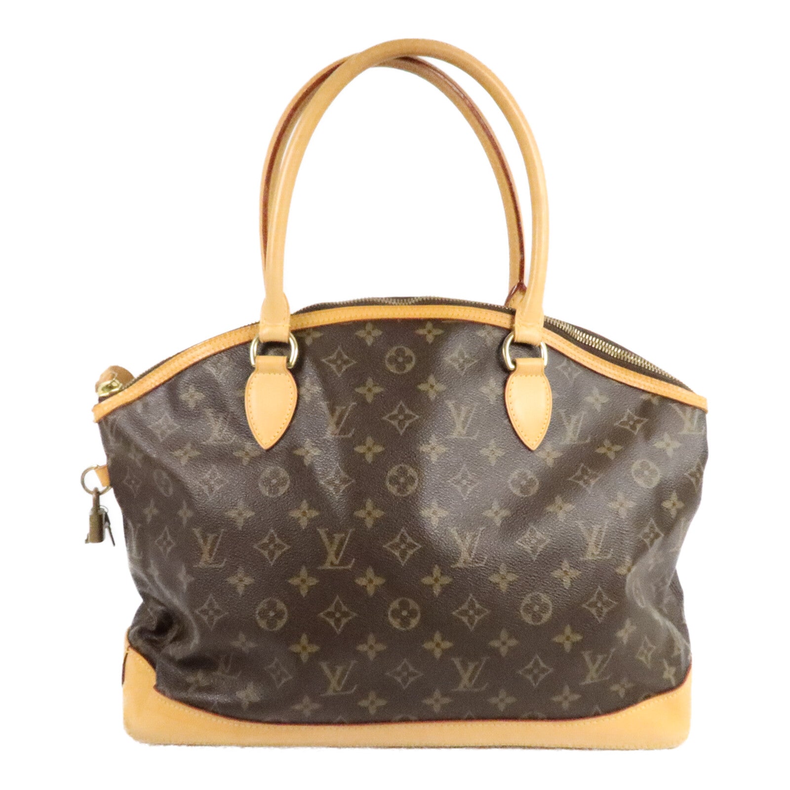 LOUIS VUITTON Monogram Lockit Horizontal金扣肩背袋
