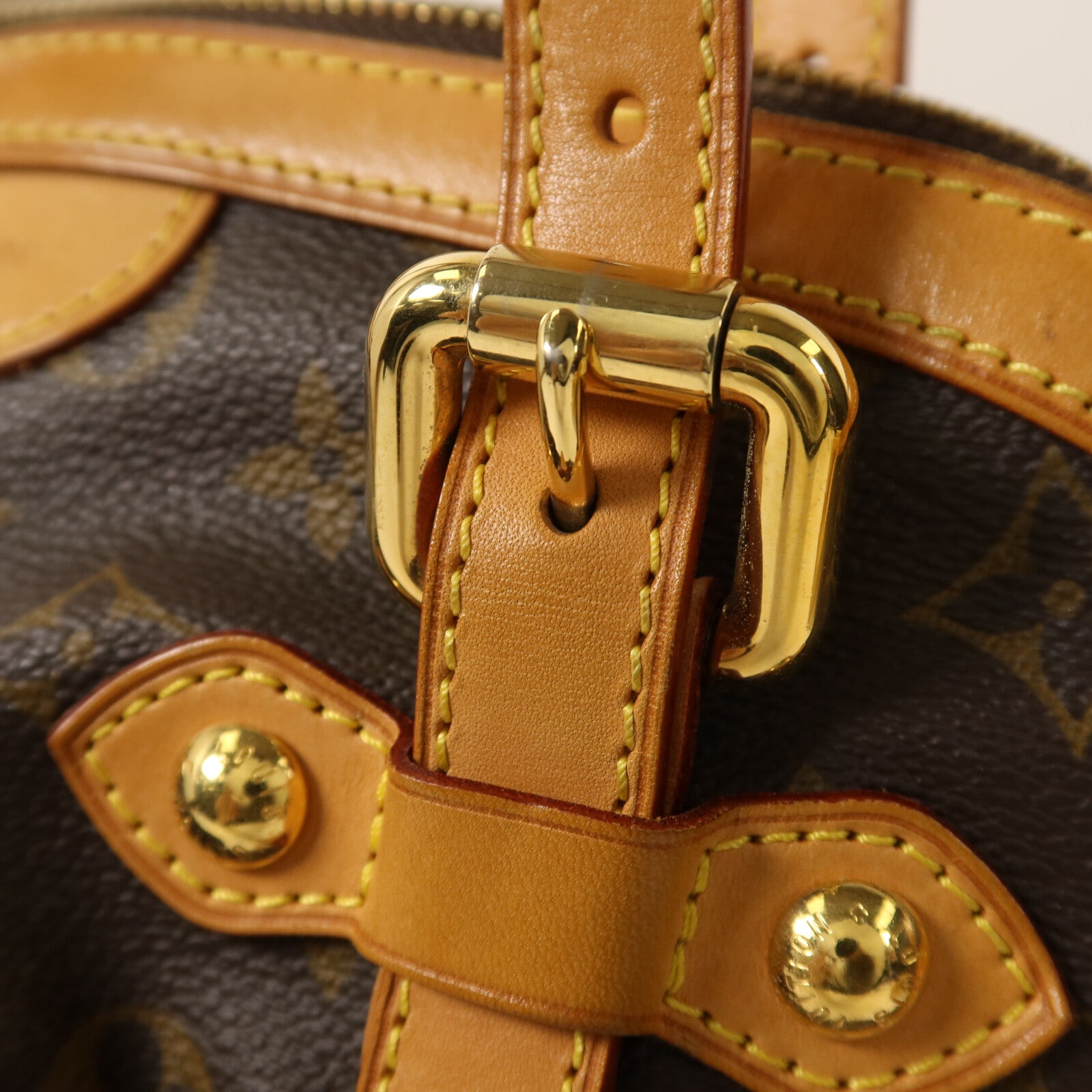LOUIS VUITTON Monogram Tivoli GM金扣肩背袋