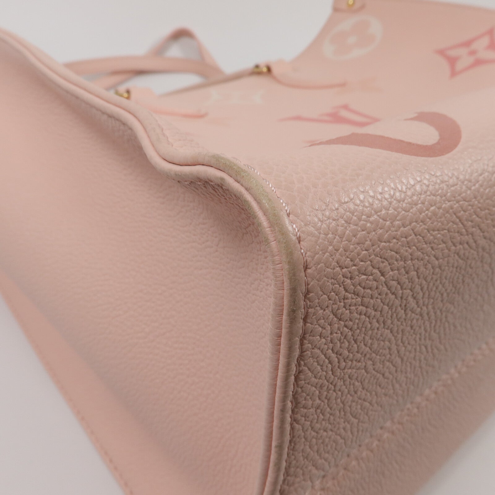 LOUIS VUITTON Monogram Empreeinte On The Go MM手挽肩背兩用袋