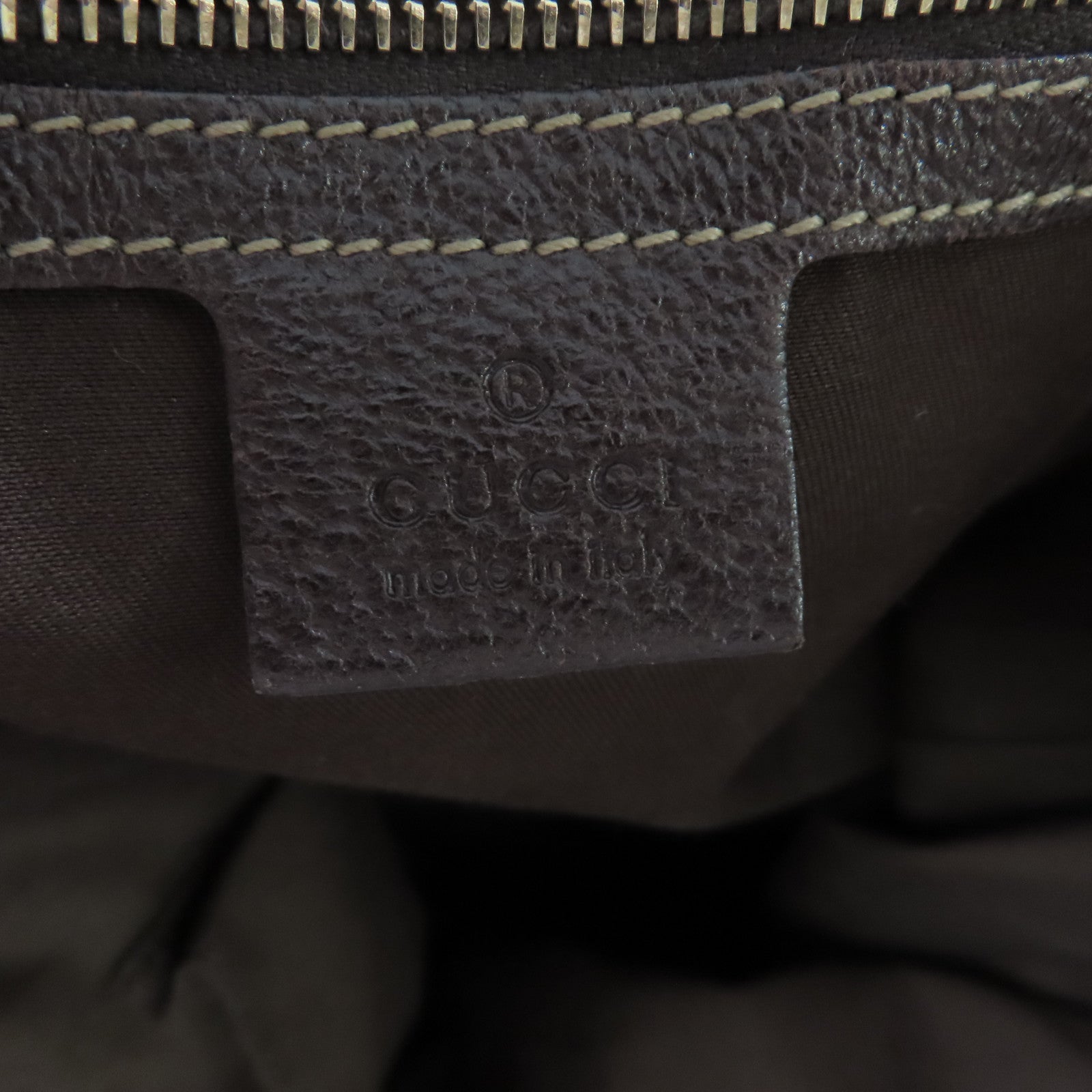 GUCCI 【激減優惠】GG帆布Tote Bag金扣手挽啡色