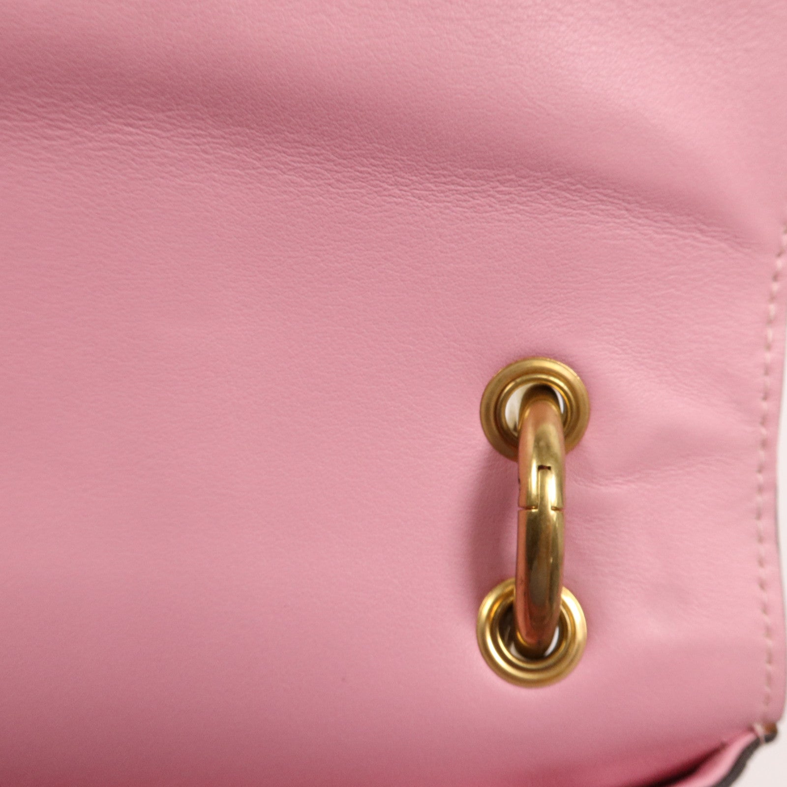 GUCCI 蛇皮皮革Queen Margaret金扣肩背袋